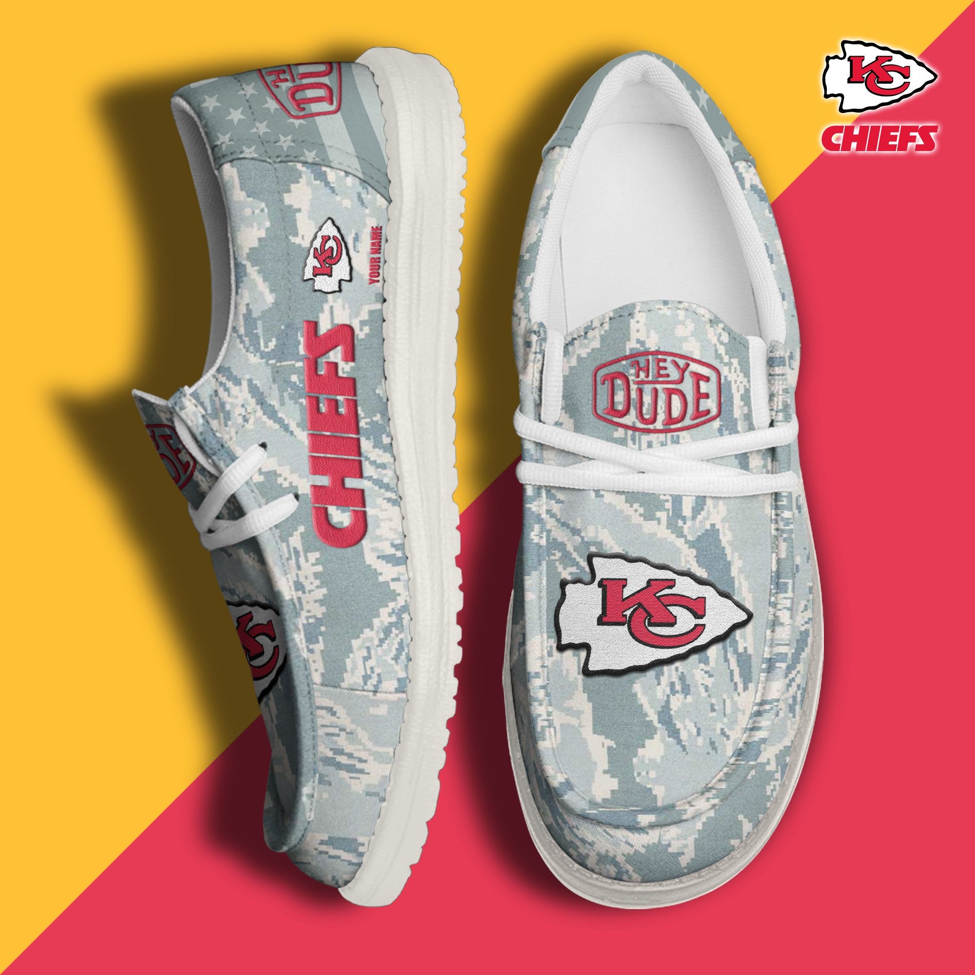 Kansas City Chiefs Lace Up Loafers 2026