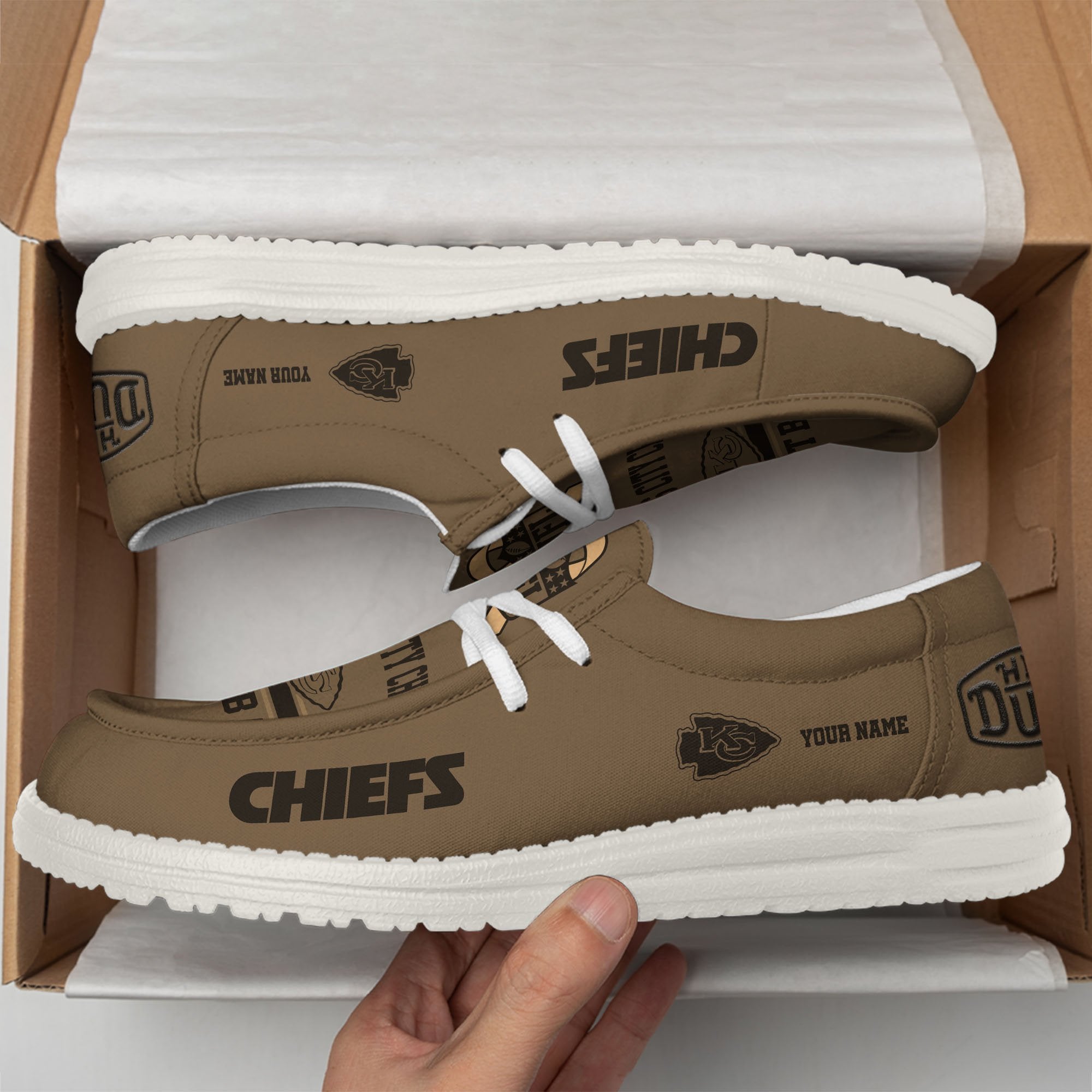 Kansas City Chiefs Lace Up Loafers 2026