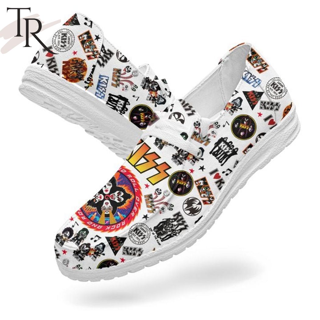 Kiss Band Lace Up Loafers 2026