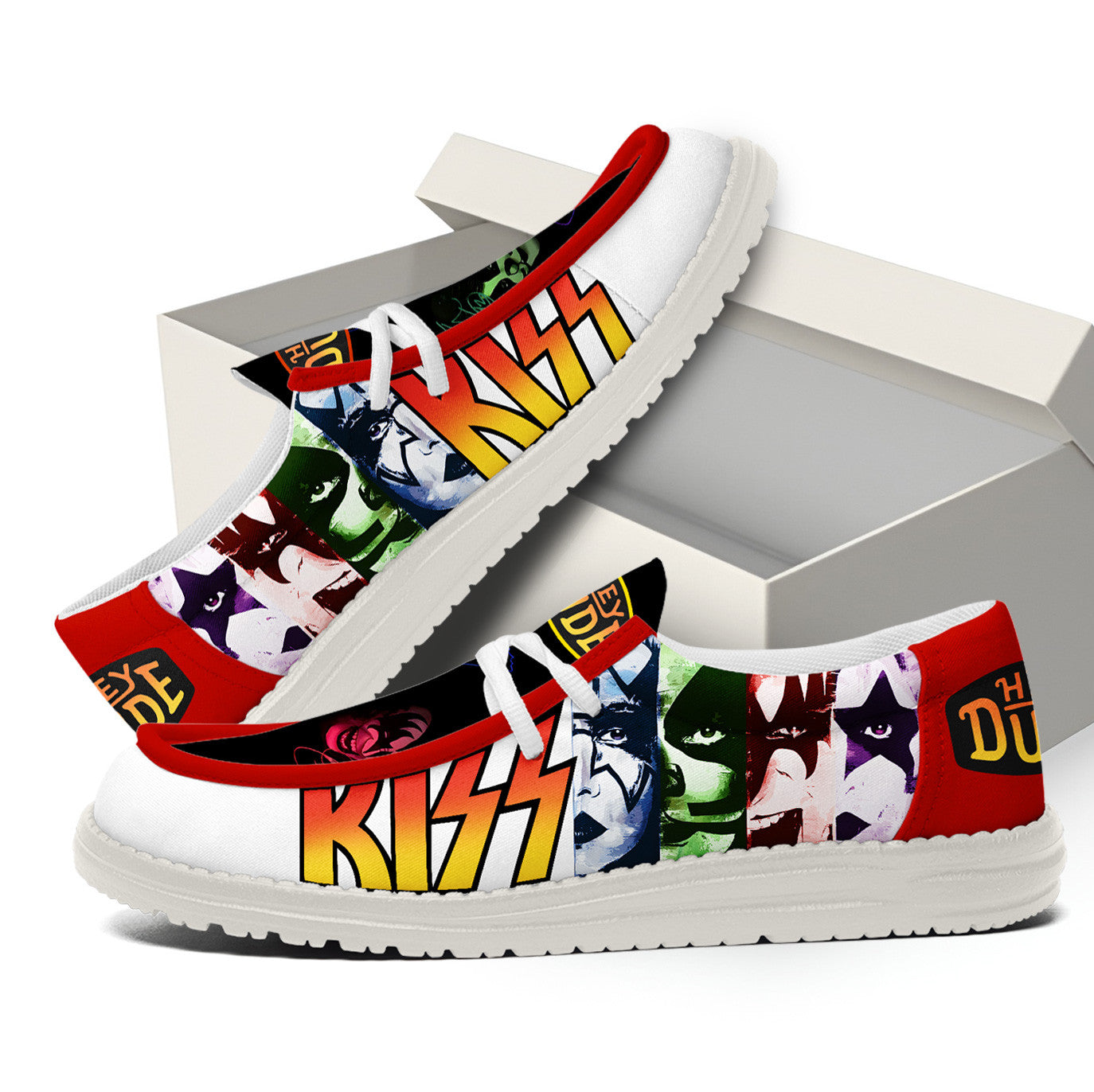 Kiss Lace Up Loafers 2026