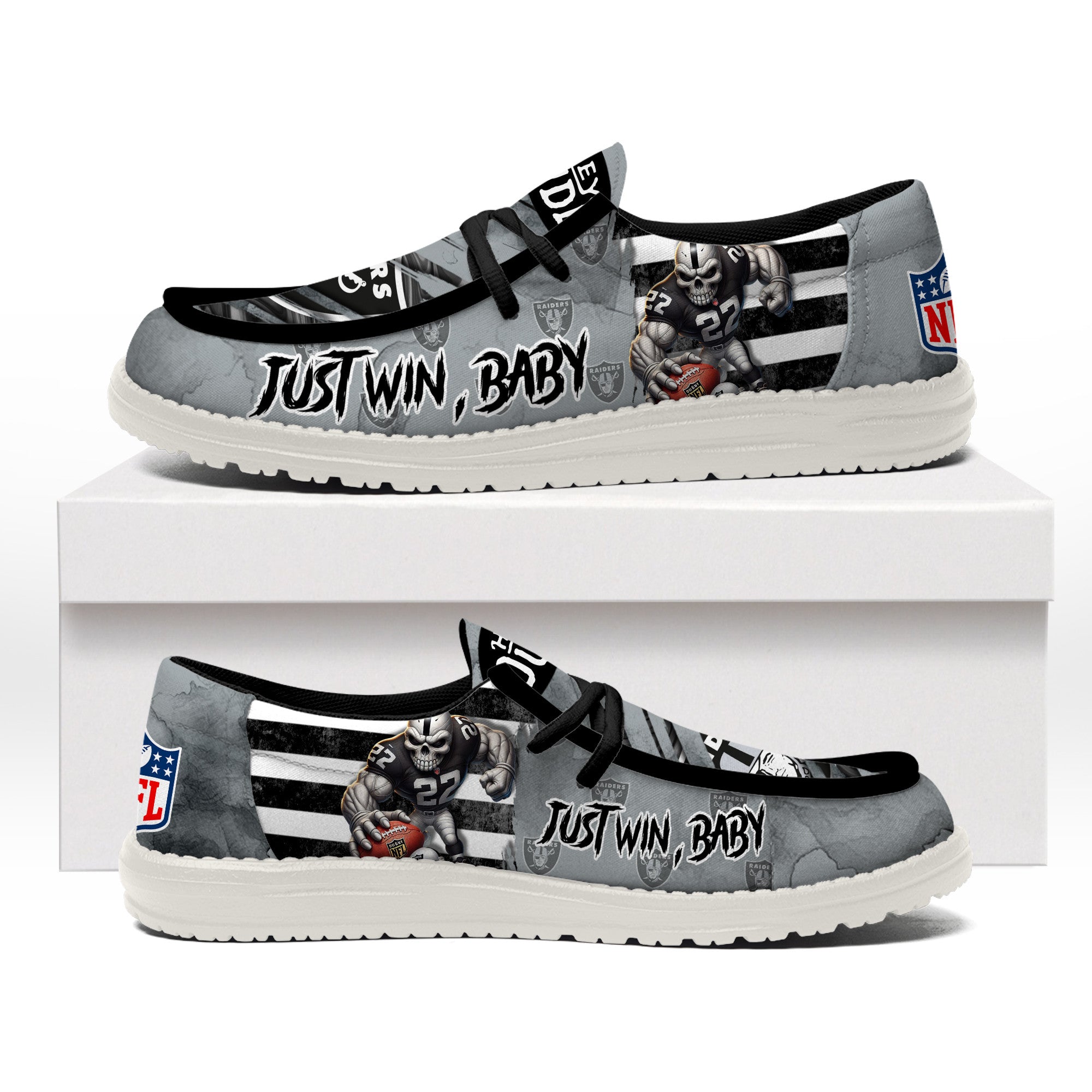 Las Vegas Raiders Lace Up Loafers 2026