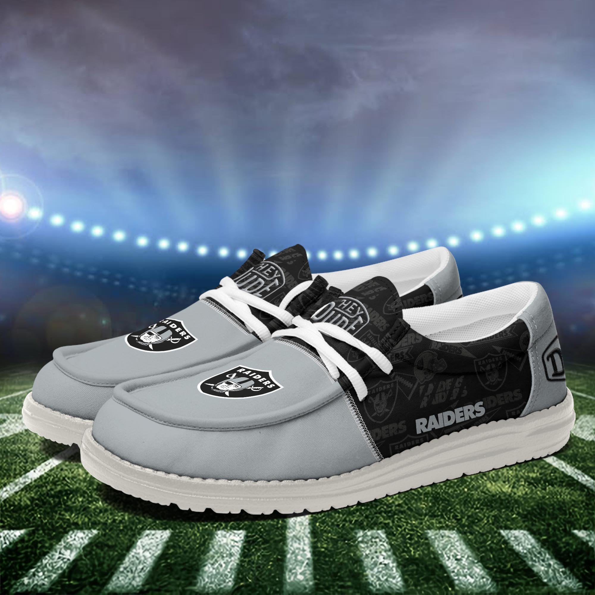 Las Vegas Raiders Lace Up Loafers 2026