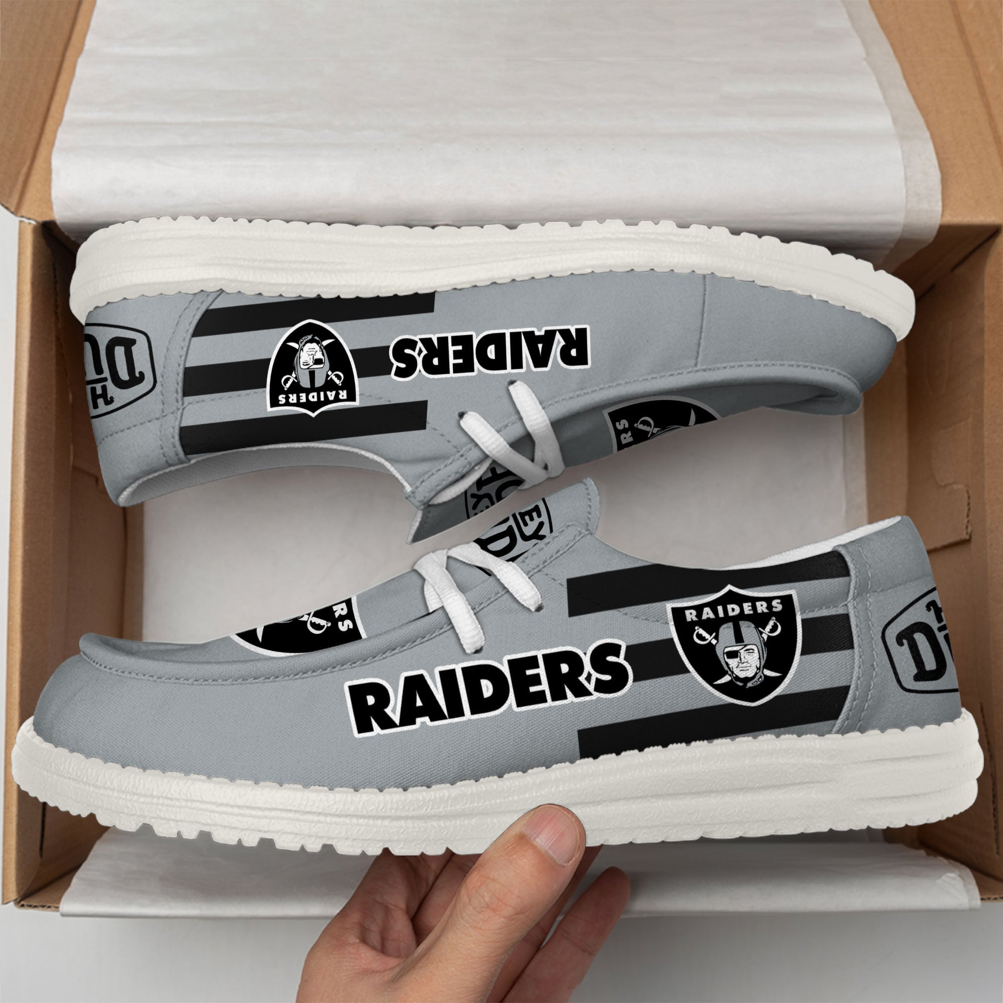 Las Vegas Raiders Lace Up Loafers 2026