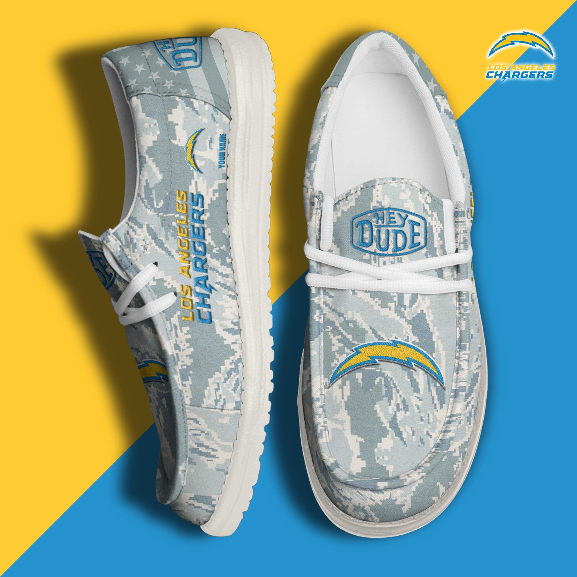 Los Angeles Chargers Lace Up Loafers 2026