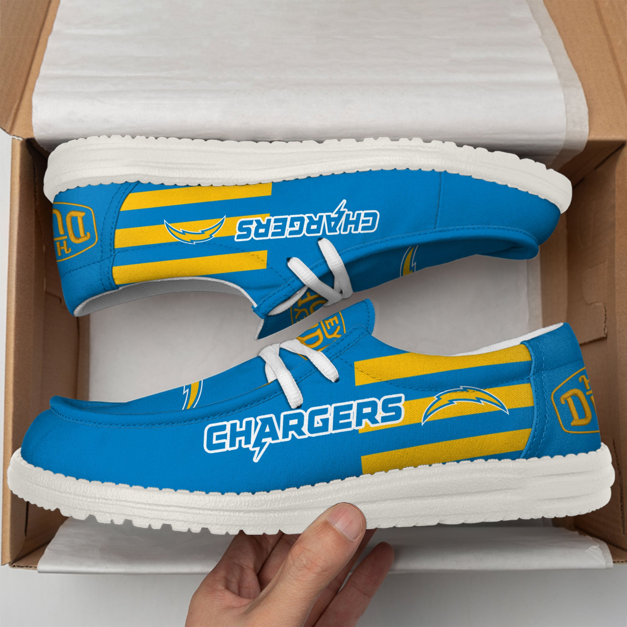 Los Angeles Chargers Lace Up Loafers 2026