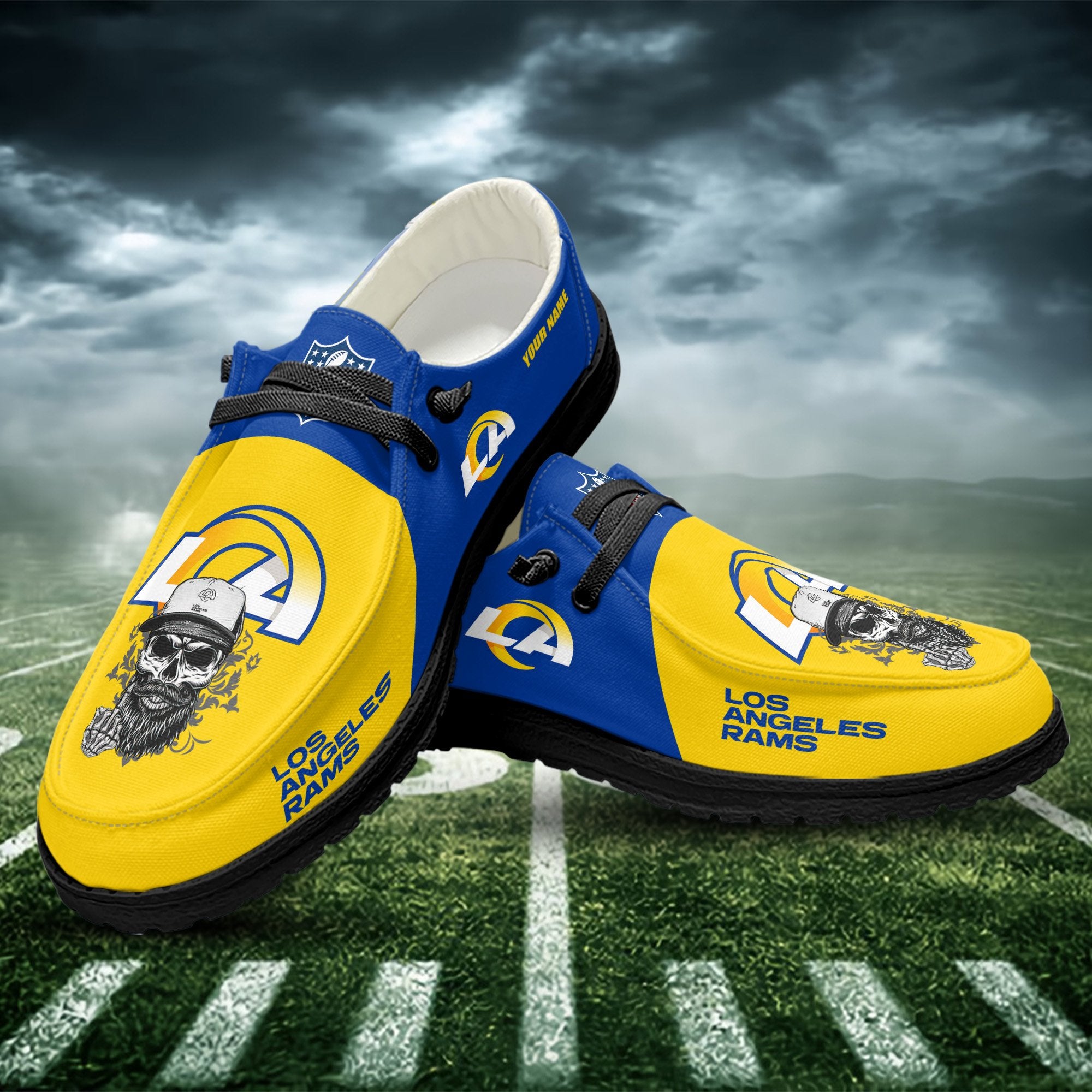 Los Angeles Rams Lace Up Loafers 2026