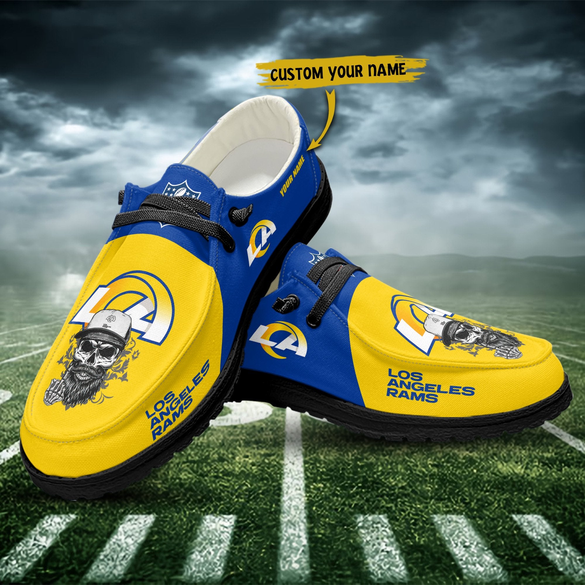 Los Angeles Rams Lace Up Loafers 2026