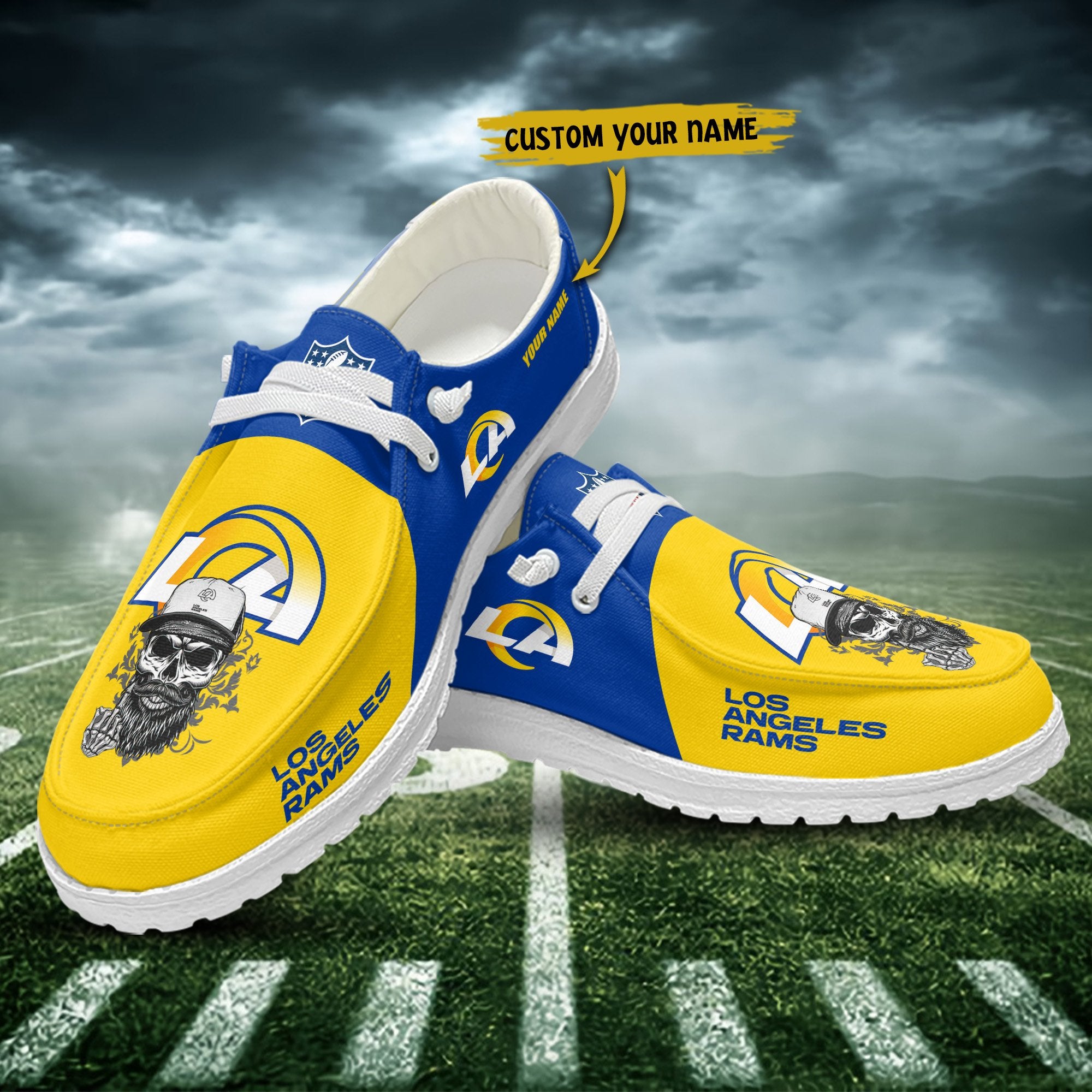 Los Angeles Rams Lace Up Loafers 2026