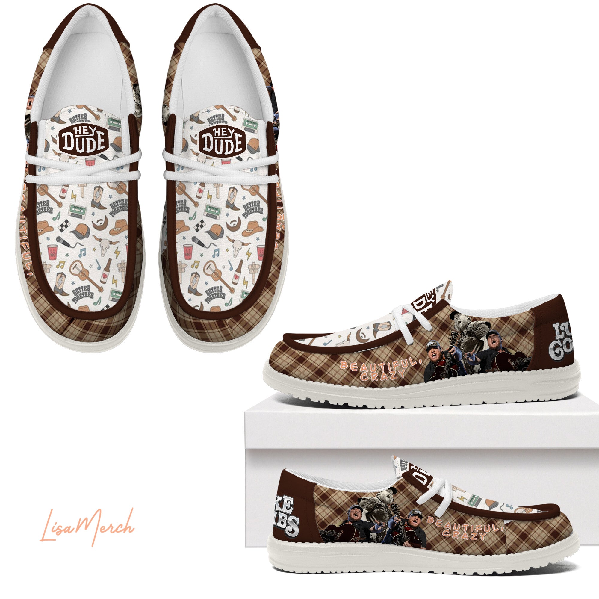 Luke Combs Lace Up Loafers 2026