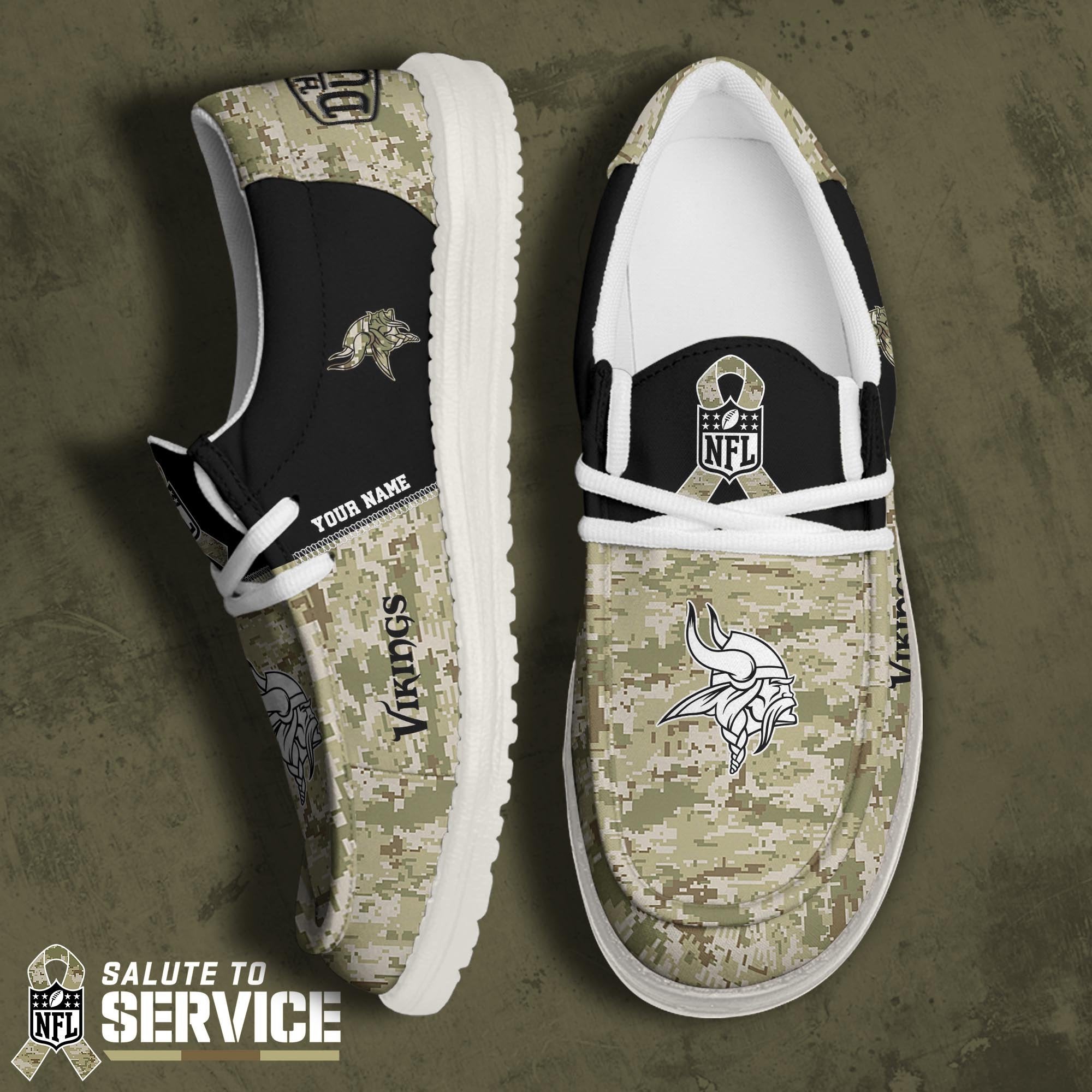 Minnesota Vikings Lace Up Loafers 2026