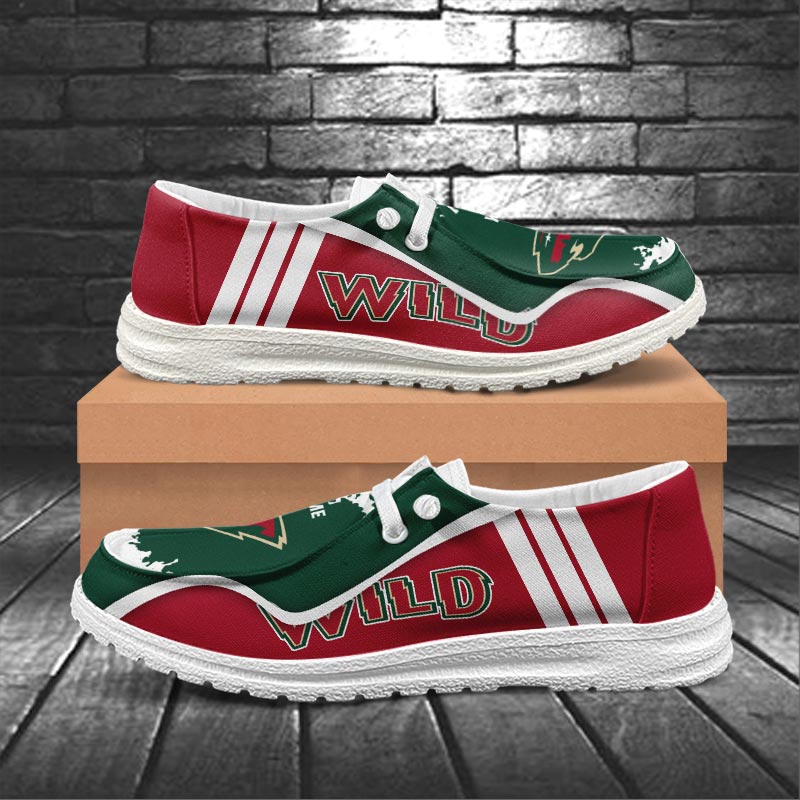 Minnesota Wild Lace Up Loafers 2026