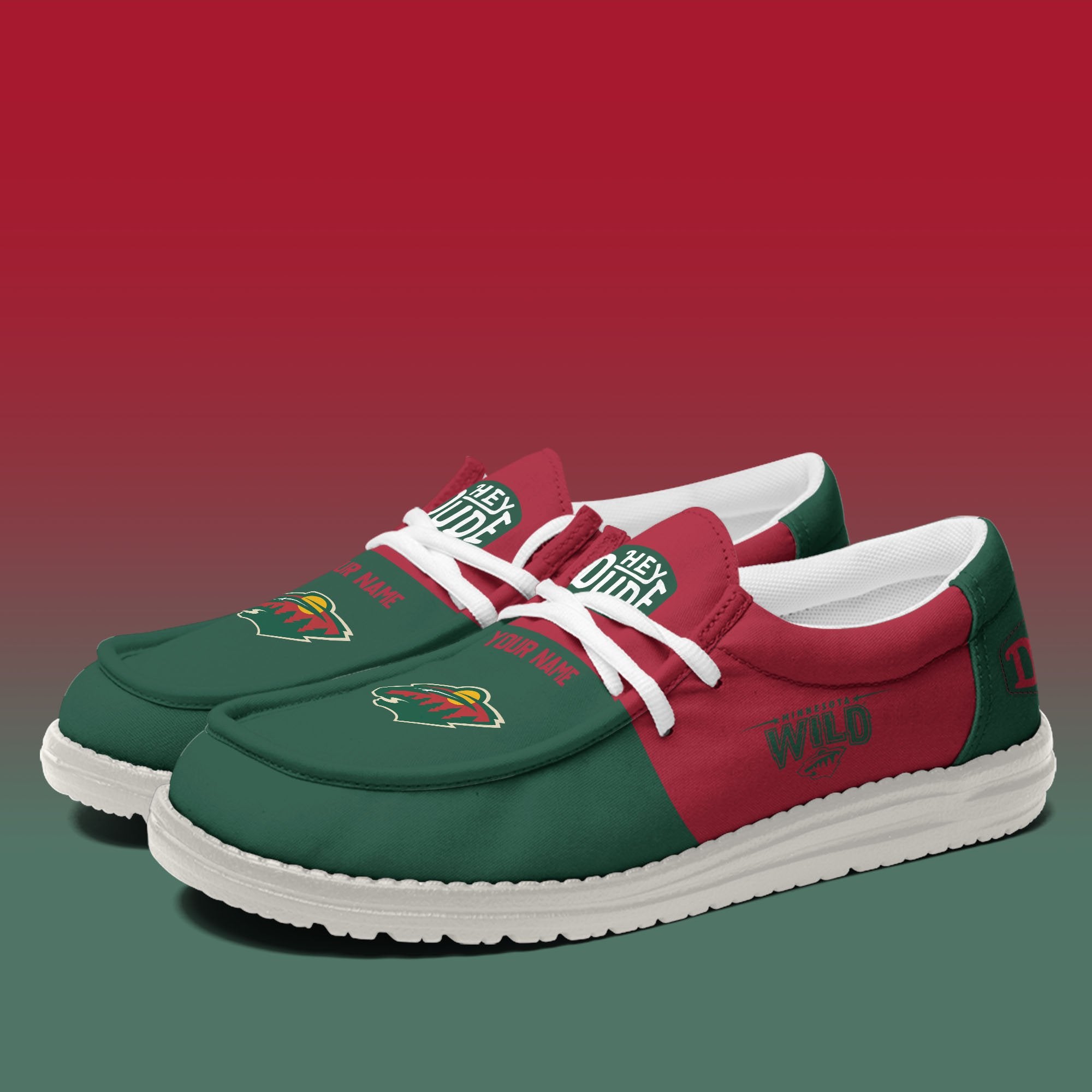 Minnesota Wild Lace Up Loafers 2026