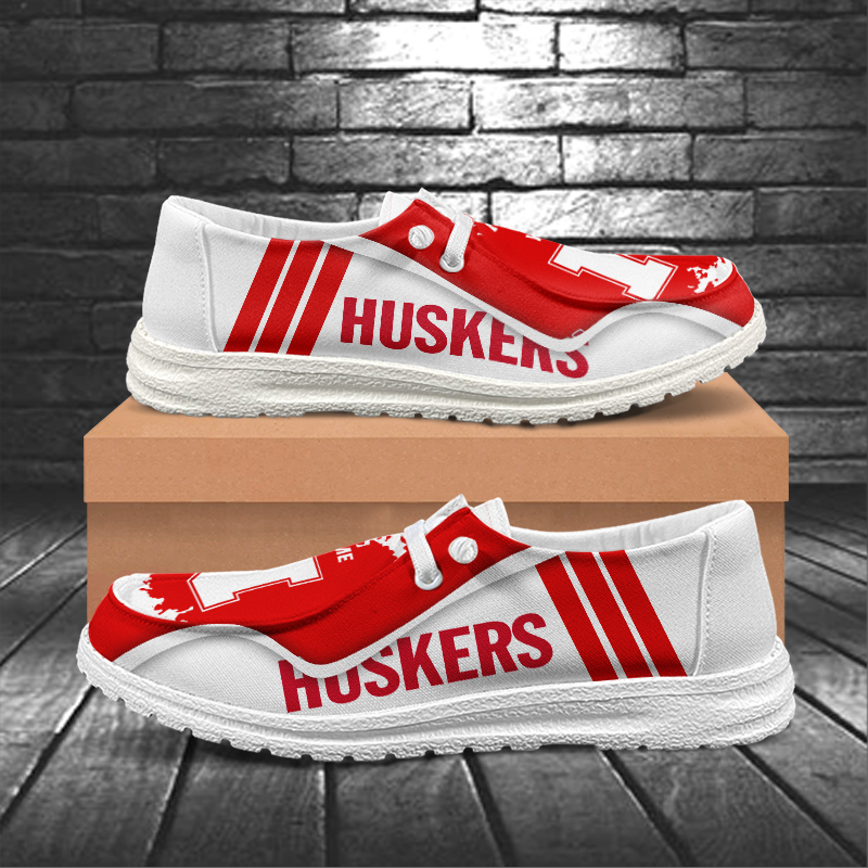 Nebraska Cornhuskers Lace Up Loafers 2026