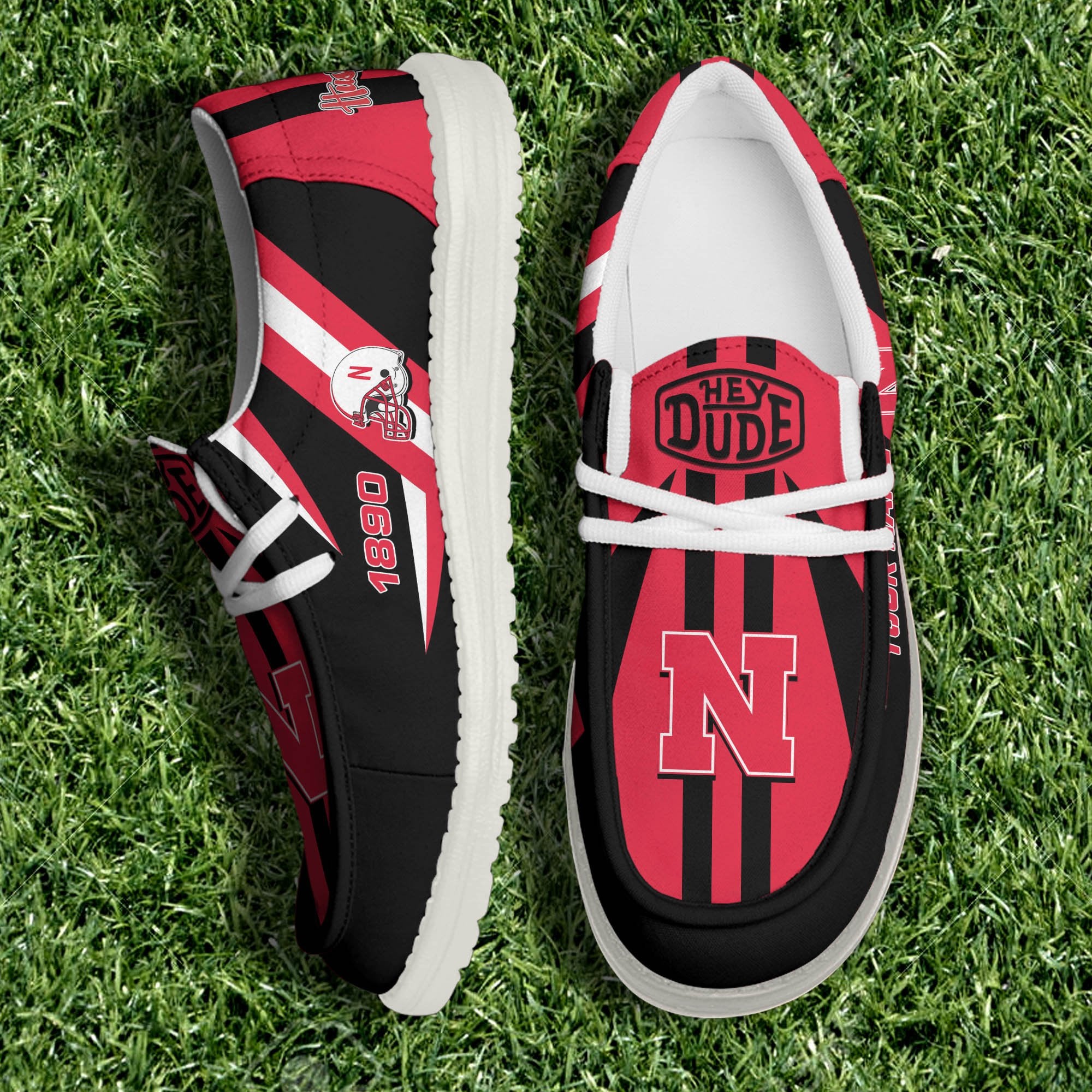 Nebraska Cornhuskers Lace Up Loafers 2026