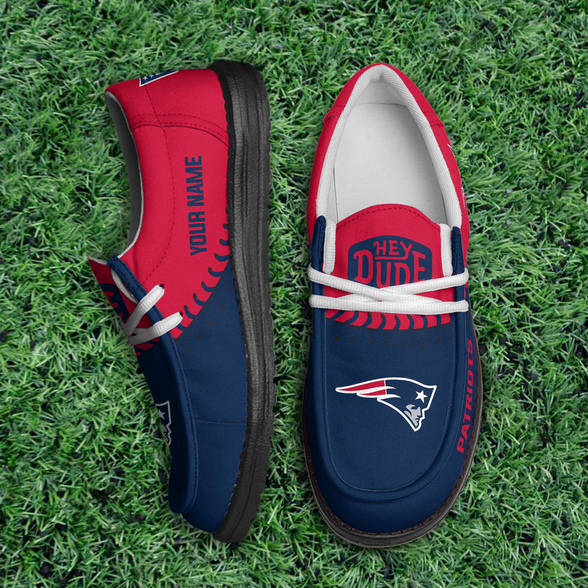 New England Patriots Lace Up Loafers 2026