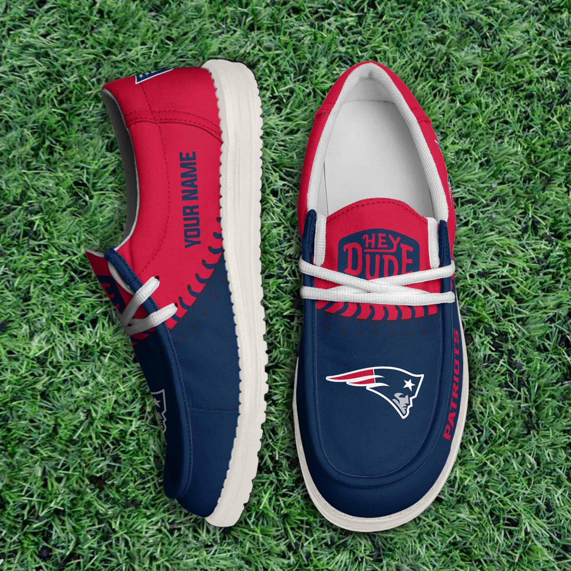New England Patriots Lace Up Loafers 2026