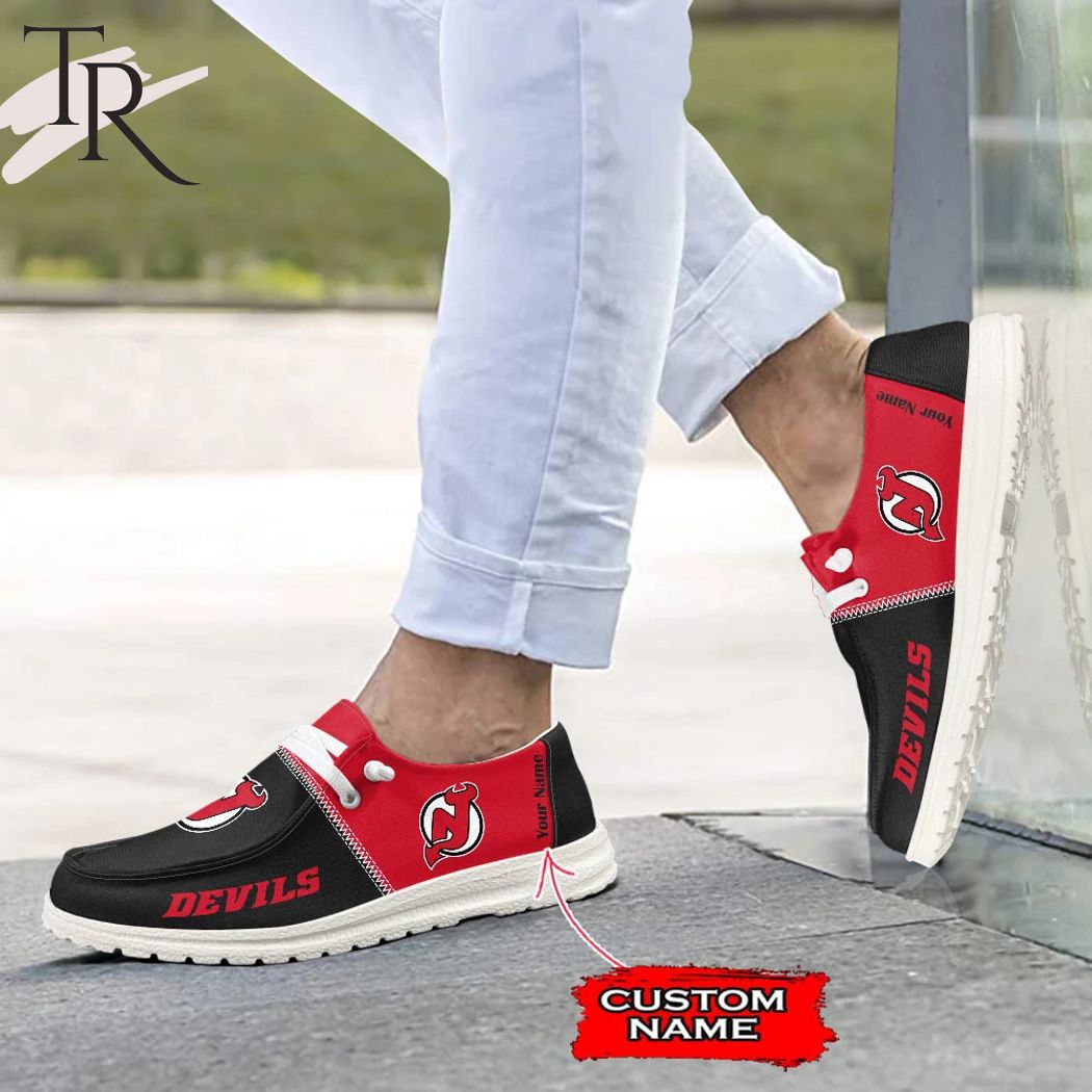 New Jersey Devils Lace Up Loafers 2026