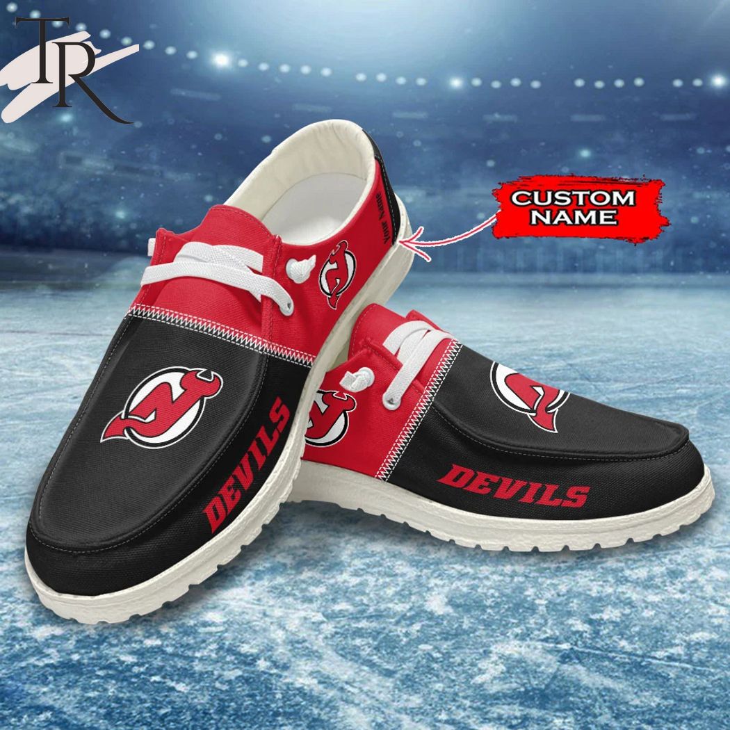 New Jersey Devils Lace Up Loafers 2026