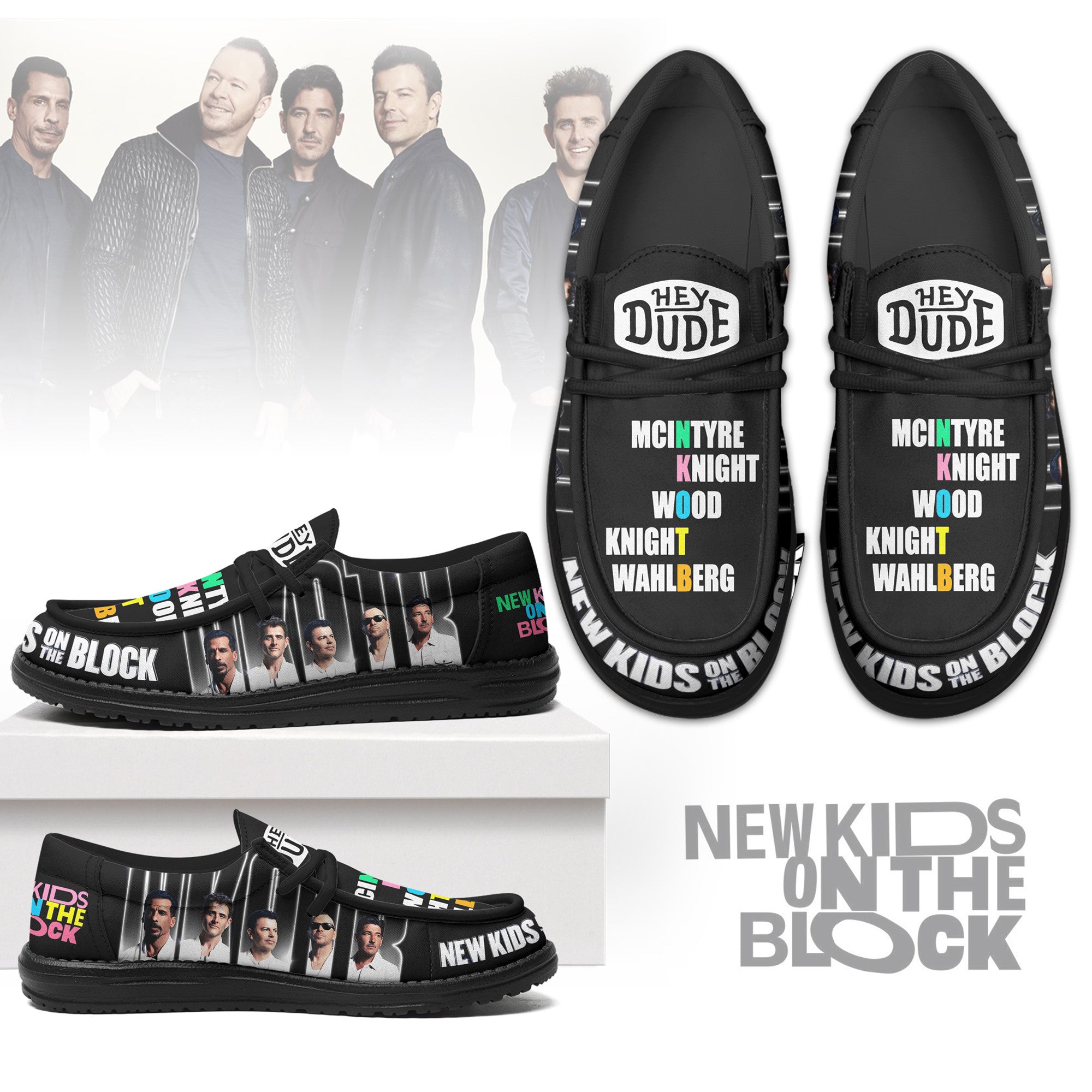 New Kids on the Block Lace Up Loafers 2026