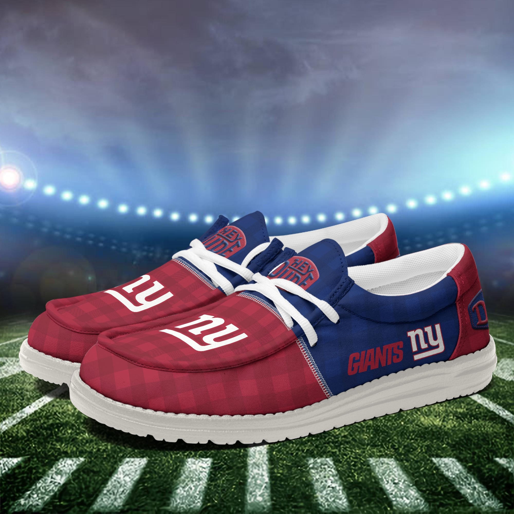 New York Giants Lace Up Loafers 2026