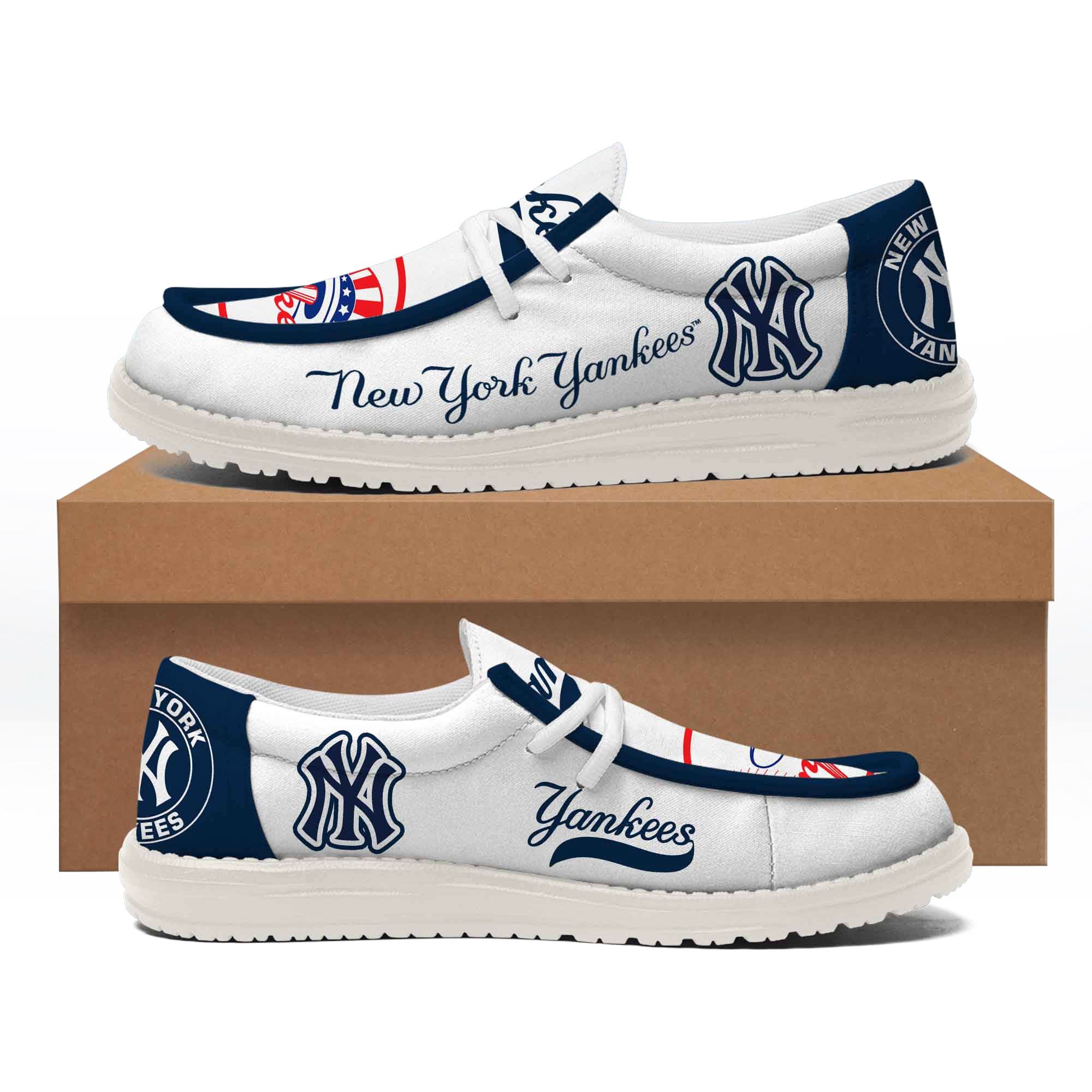 New York Yankees Lace Up Loafers 2026