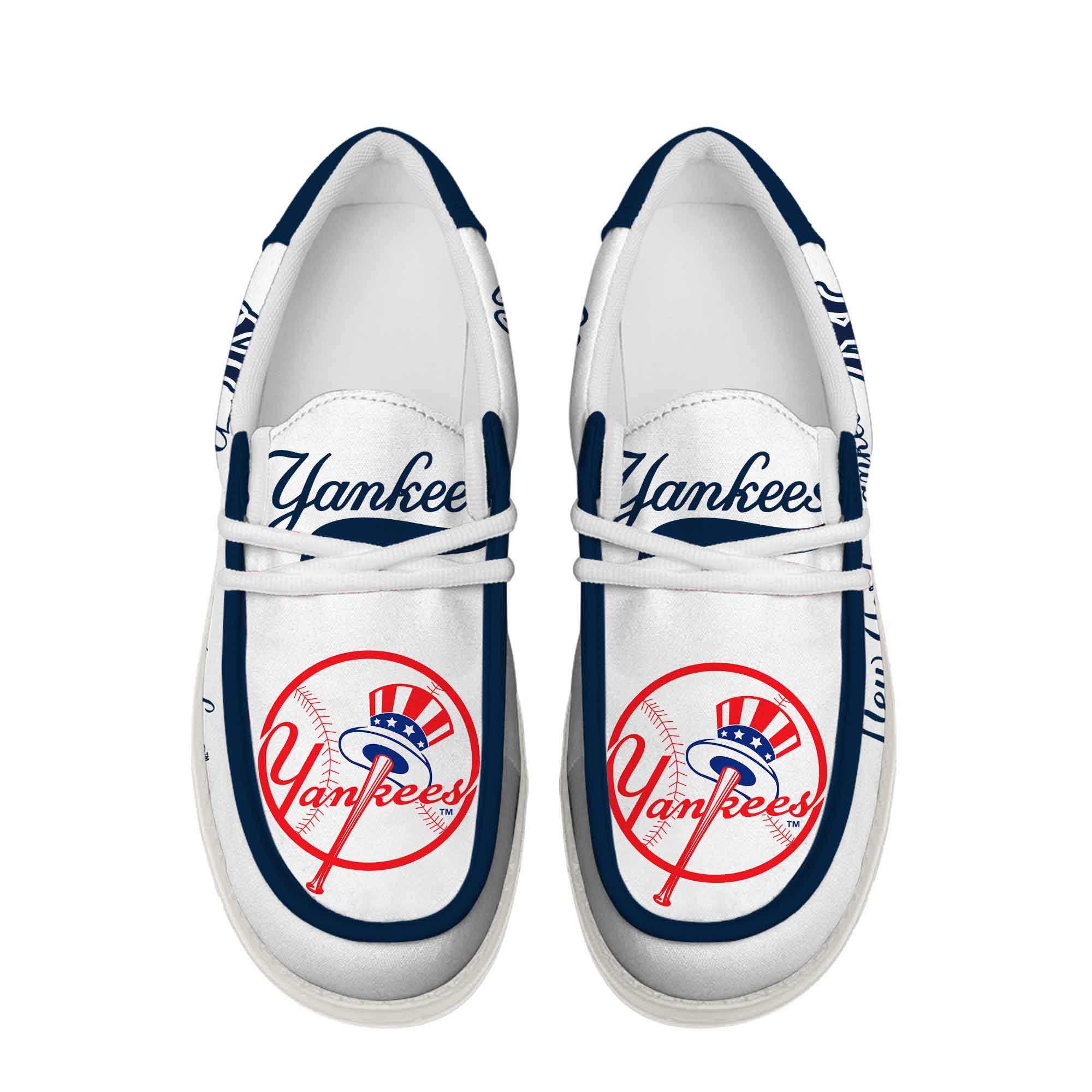 New York Yankees Lace Up Loafers 2026
