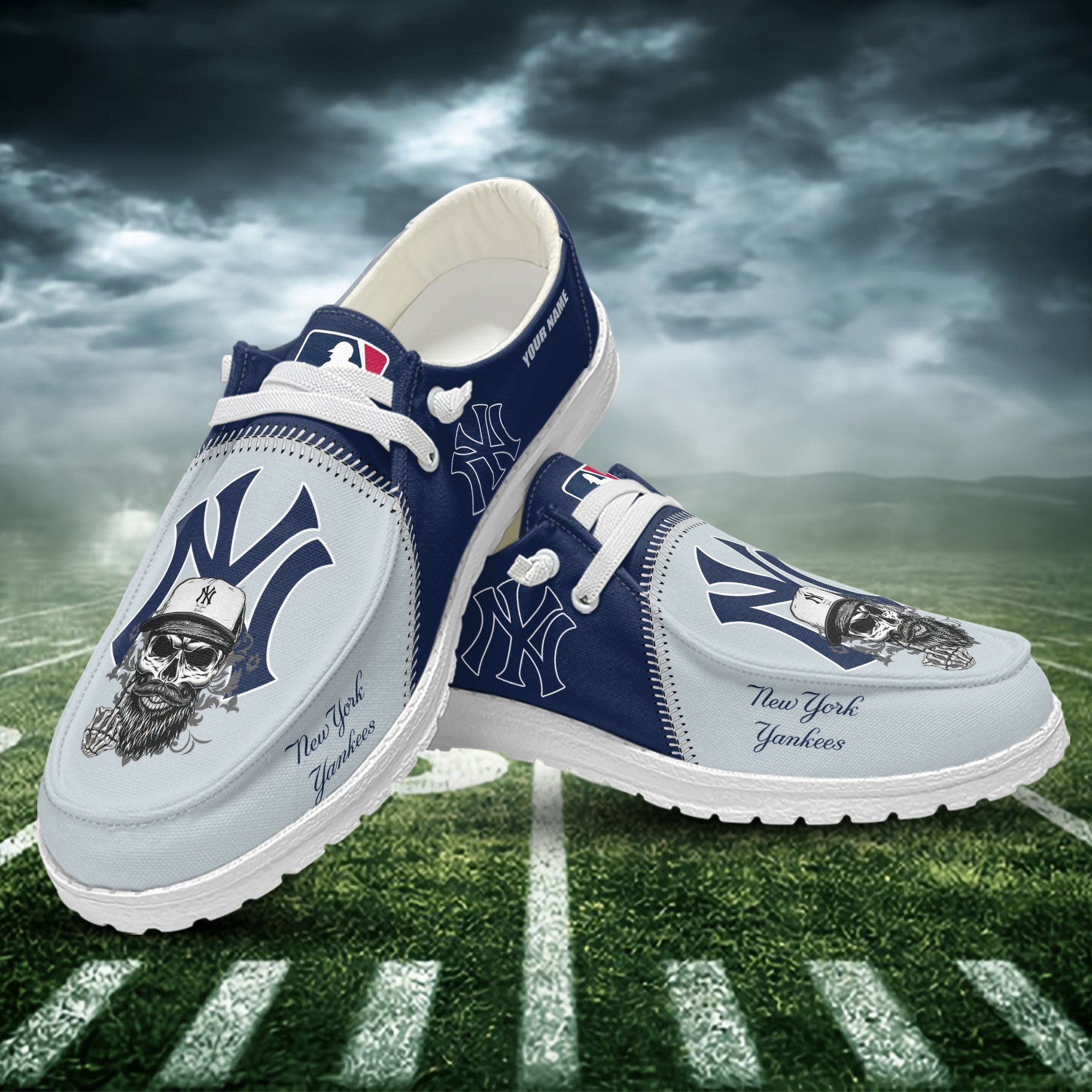 New York Yankees Lace Up Loafers 2026