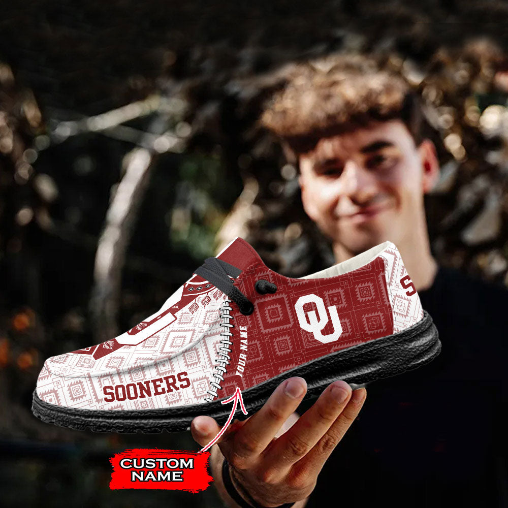 Oklahoma Sooners Lace Up Loafers 2026