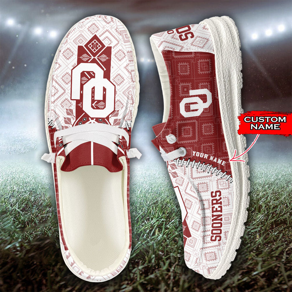 Oklahoma Sooners Lace Up Loafers 2026