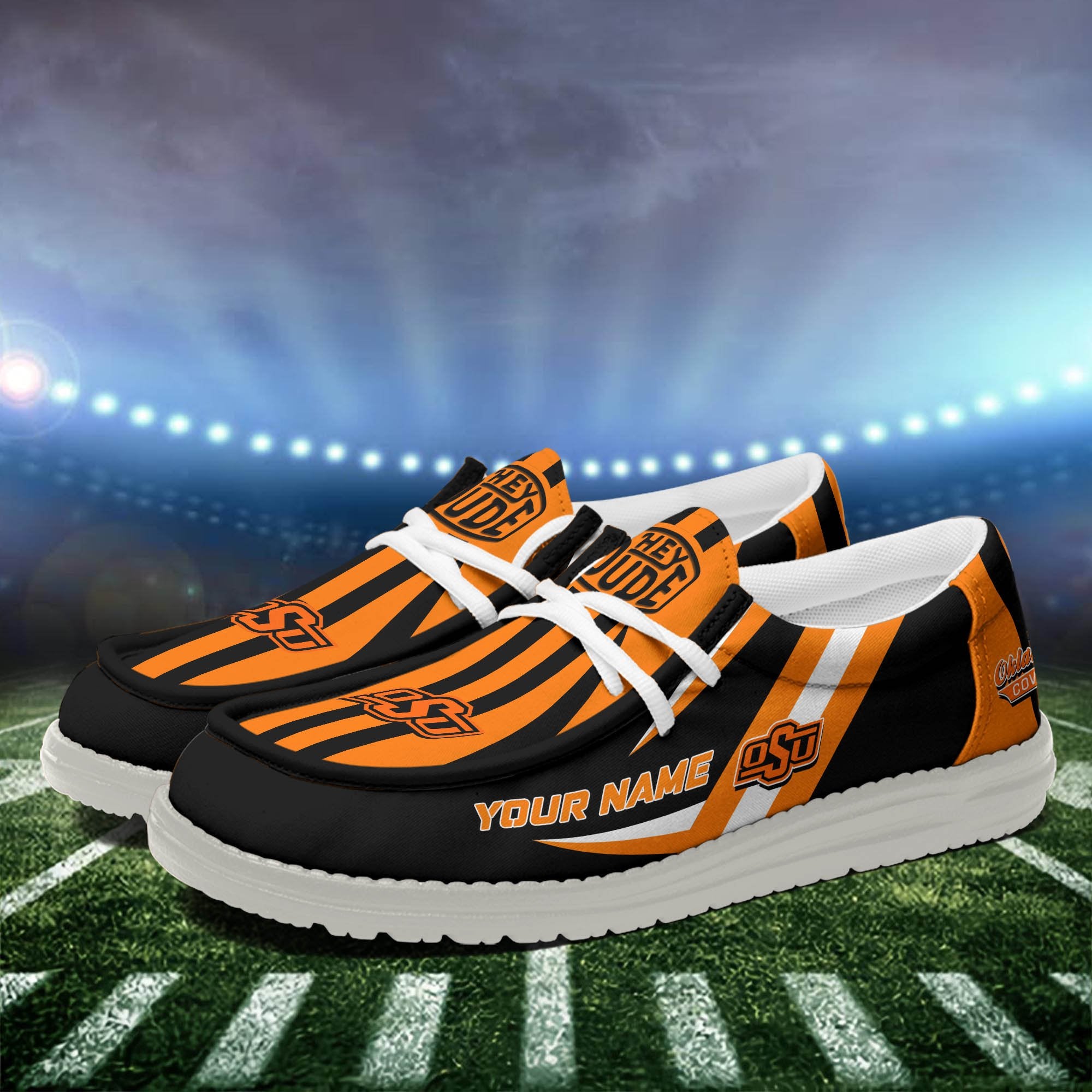 Oklahoma State Cowboys Lace Up Loafers 2026