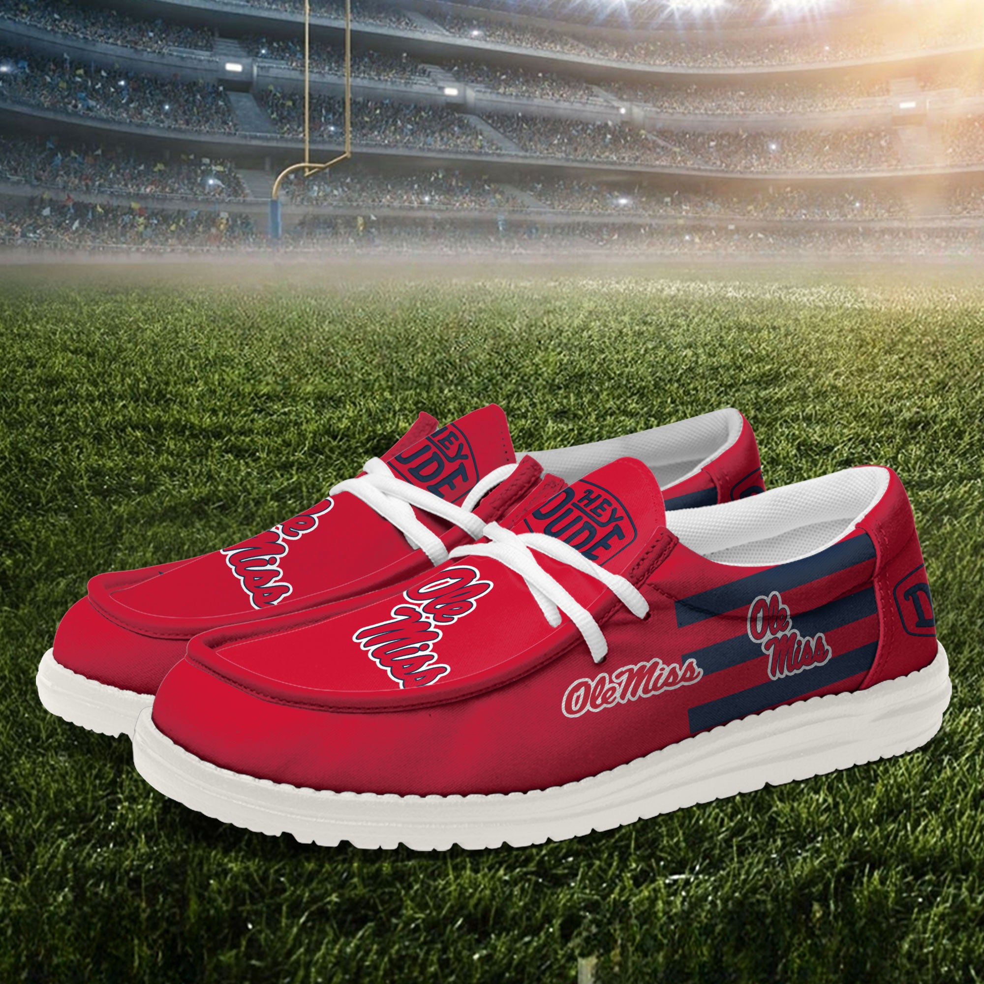 Ole Miss Rebels Lace Up Loafers 2026