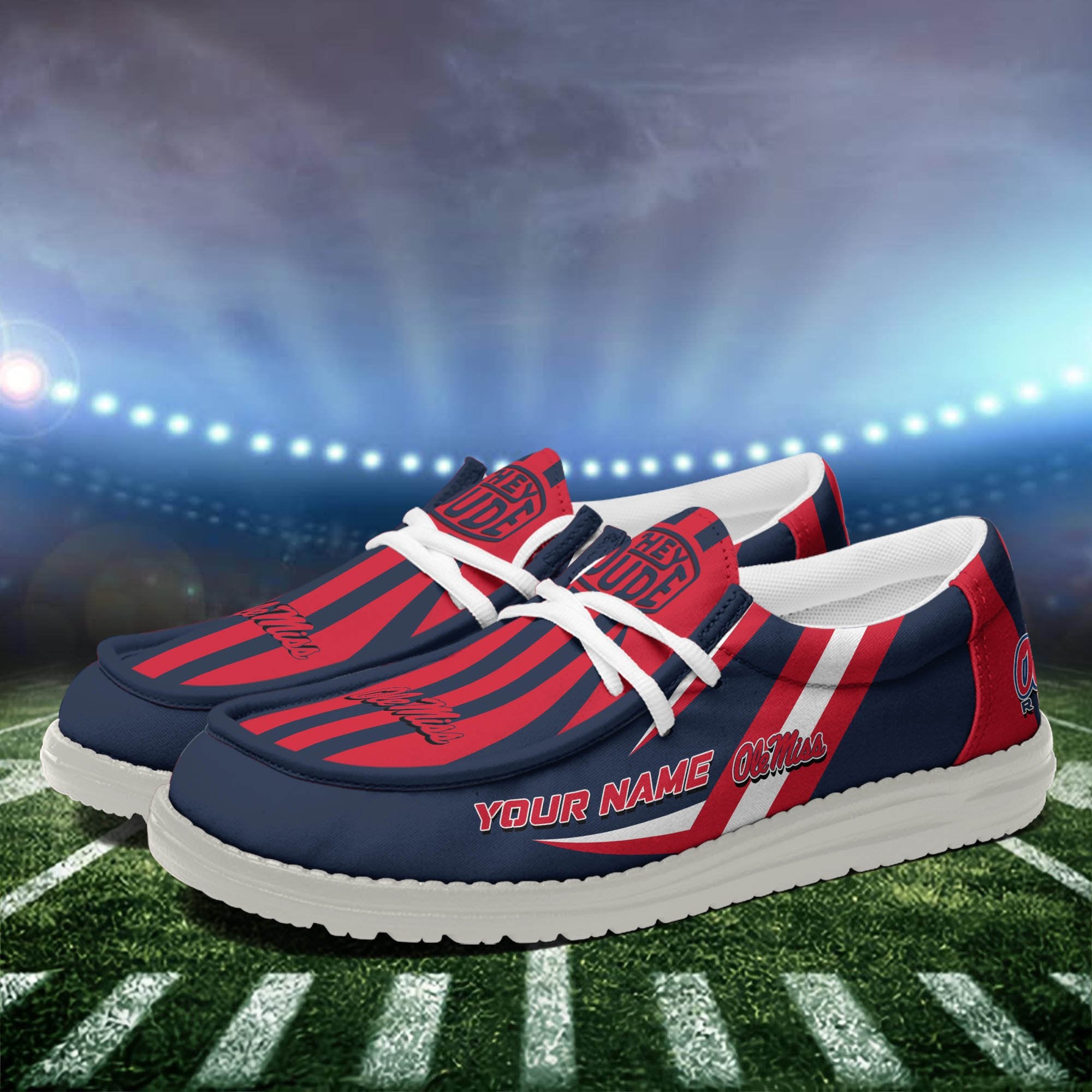 Ole Miss Rebels Lace Up Loafers 2026