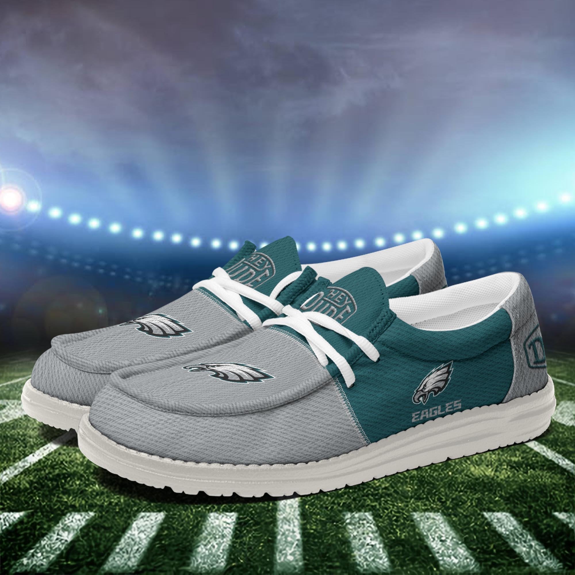 Philadelphia Eagles Lace Up Loafers 2026