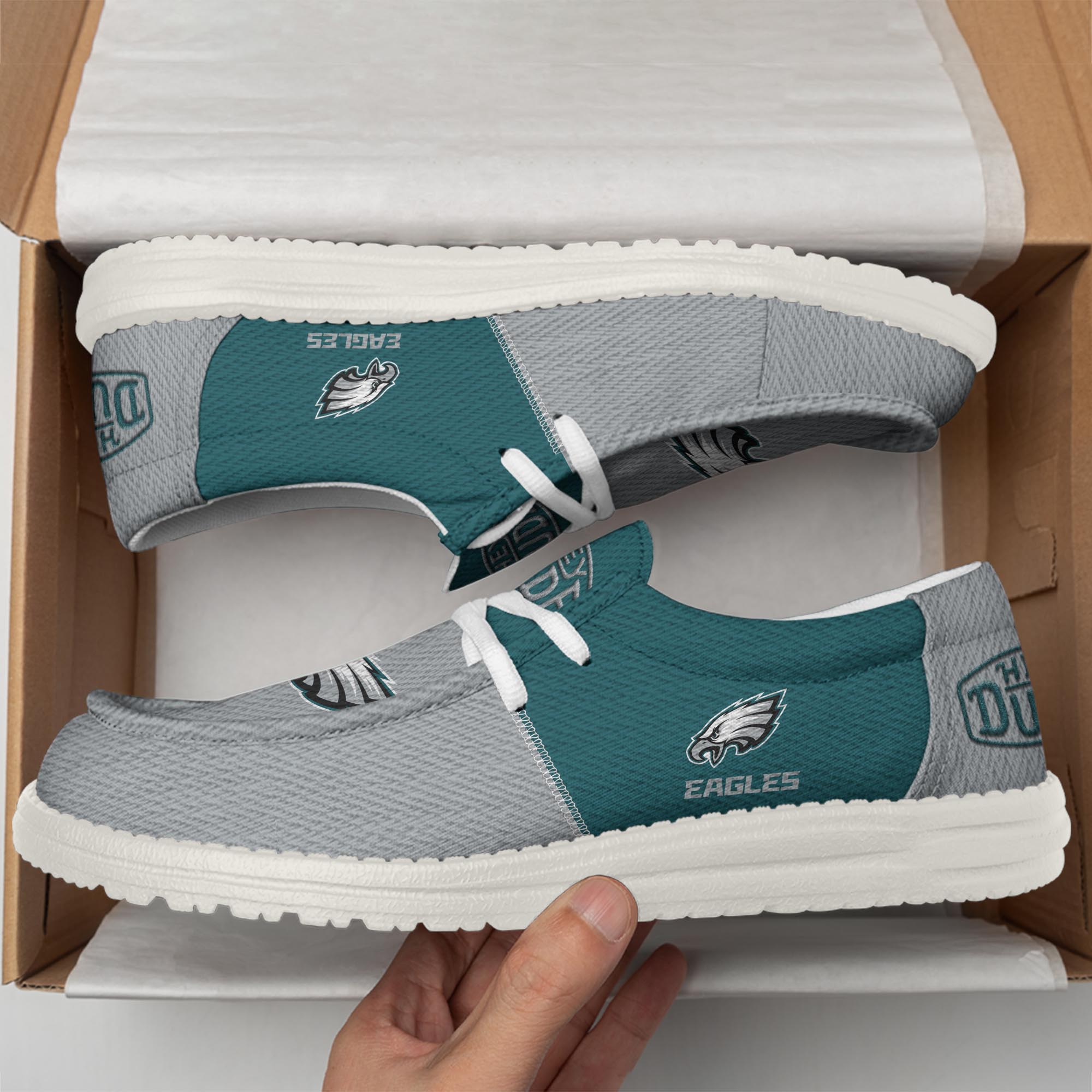 Philadelphia Eagles Lace Up Loafers 2026