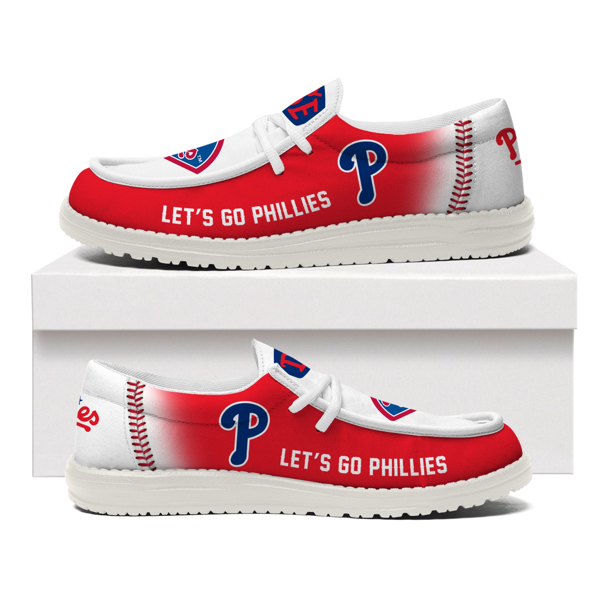 Philadelphia Phillies Lace Up Loafers 2026