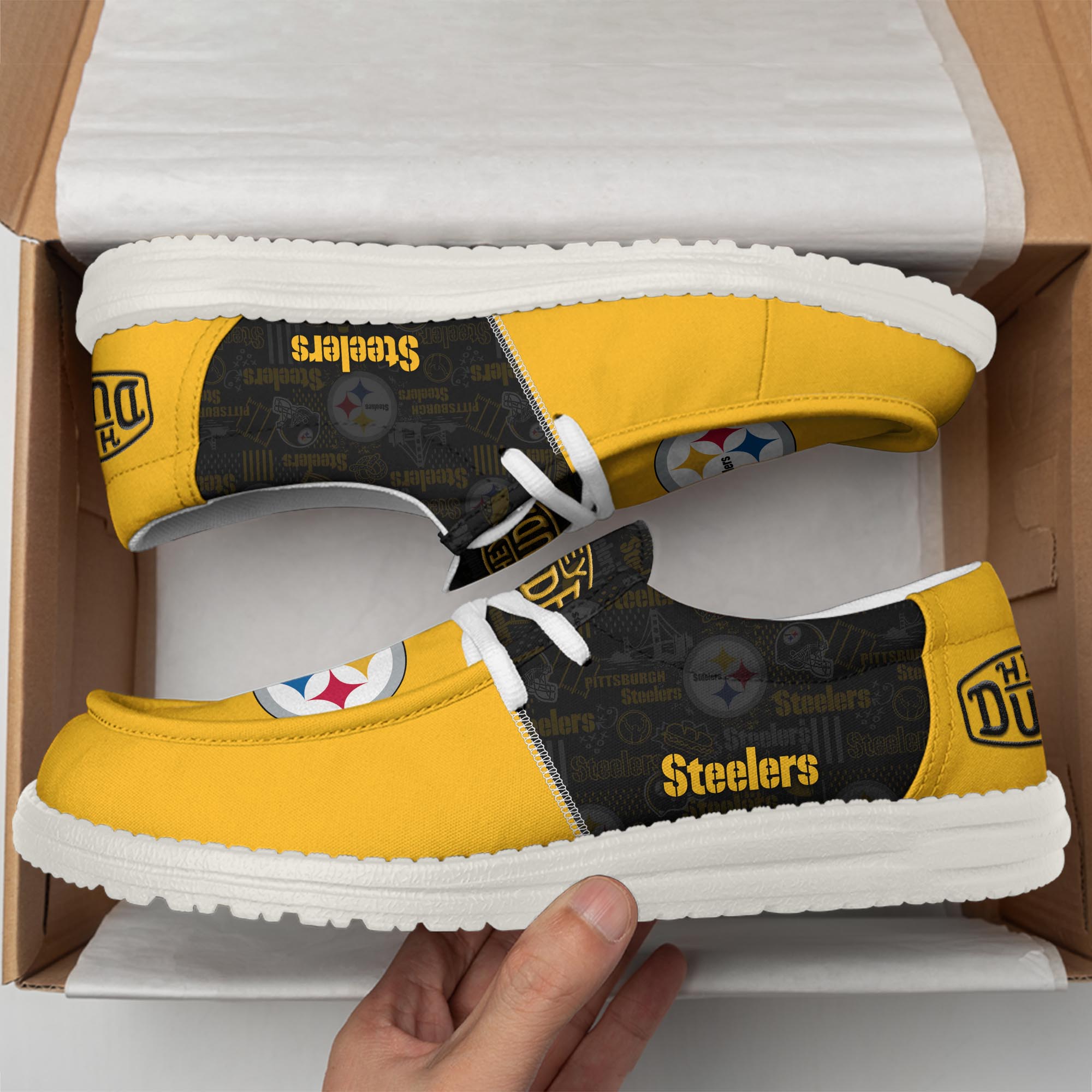 Pittsburgh Steelers Lace Up Loafers 2026