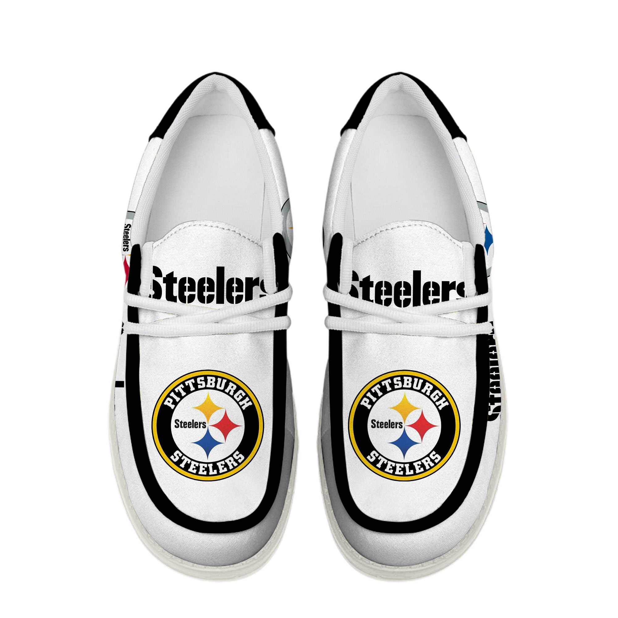 Pittsburgh Steelers Lace Up Loafers 2026