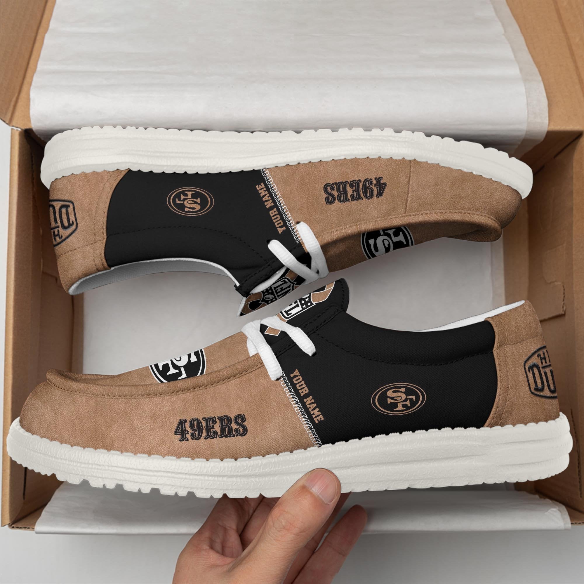 San Francisco 49ers Lace Up Loafers 2026
