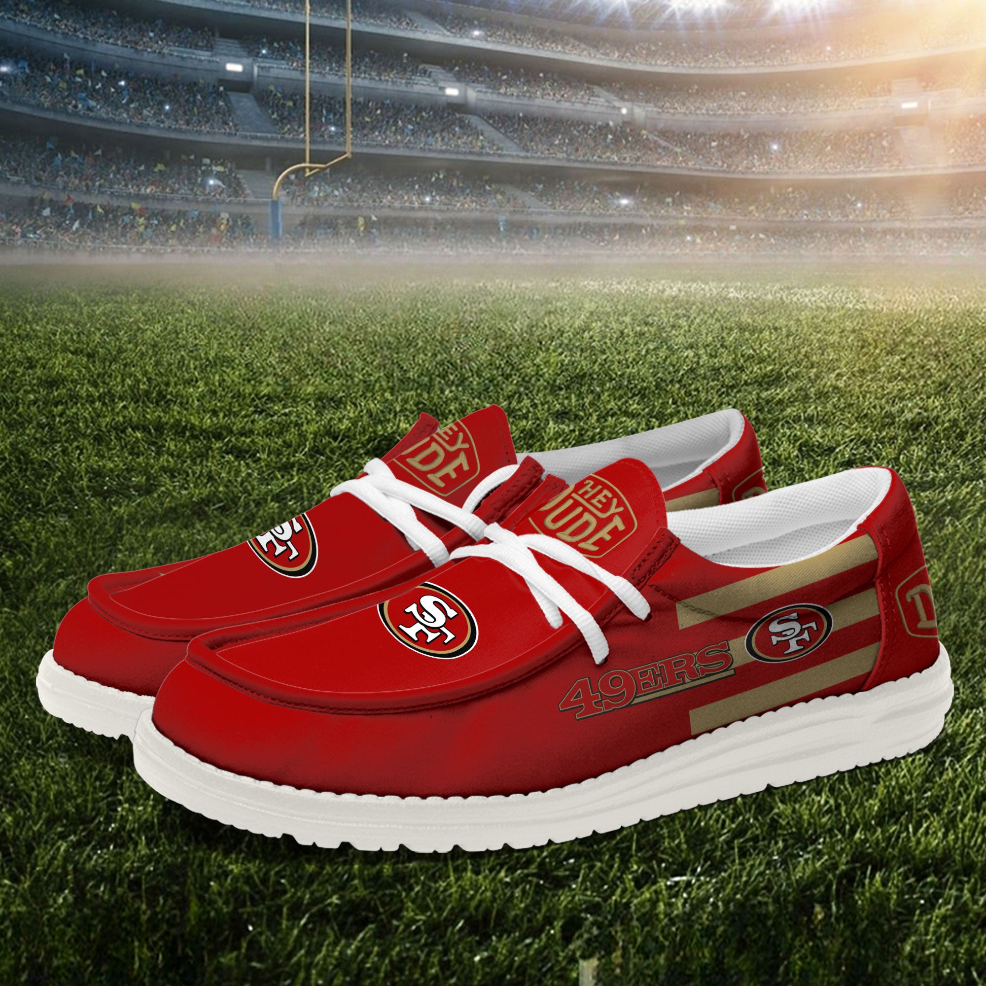 San Francisco 49ers Lace Up Loafers 2026