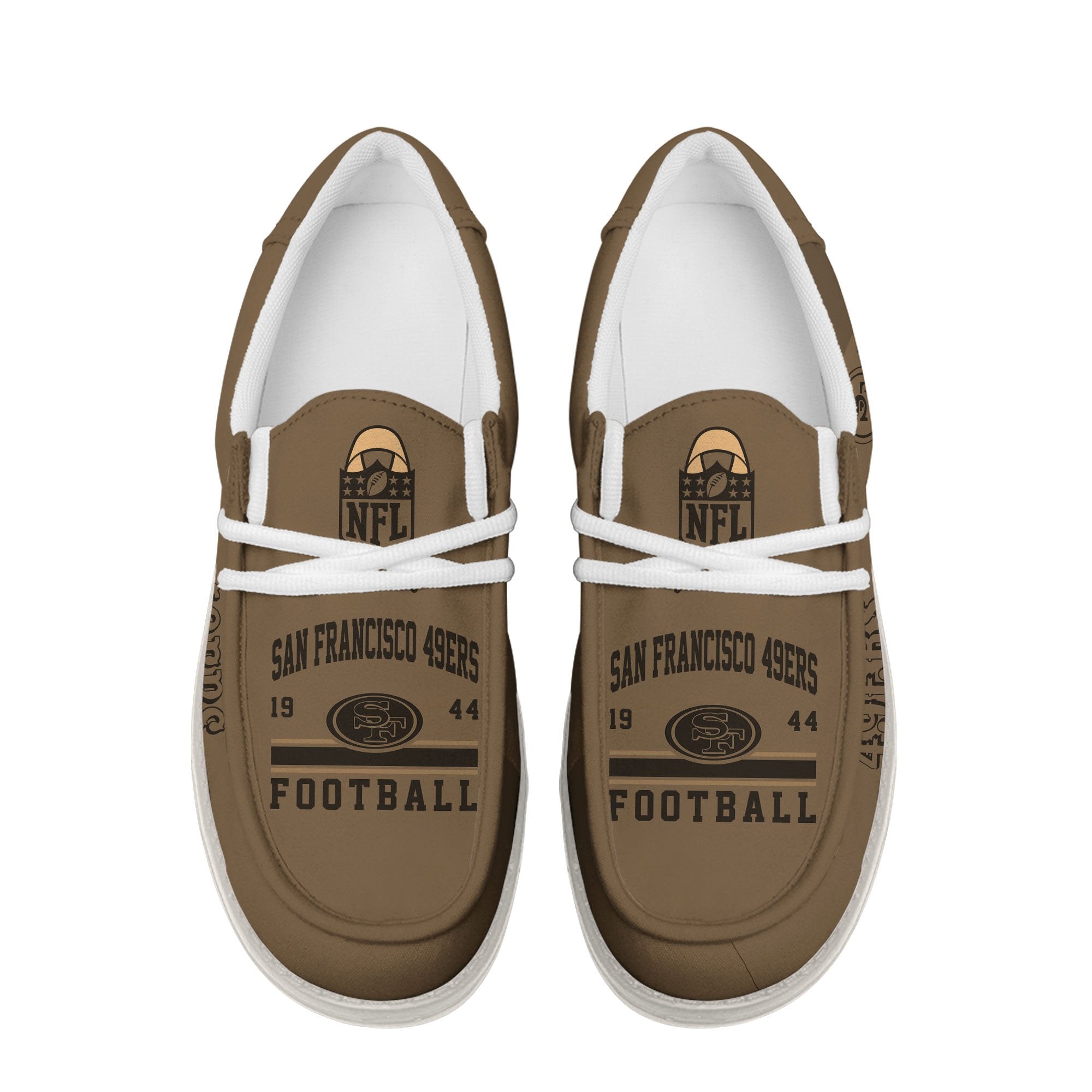 San Francisco 49ers Lace Up Loafers 2026