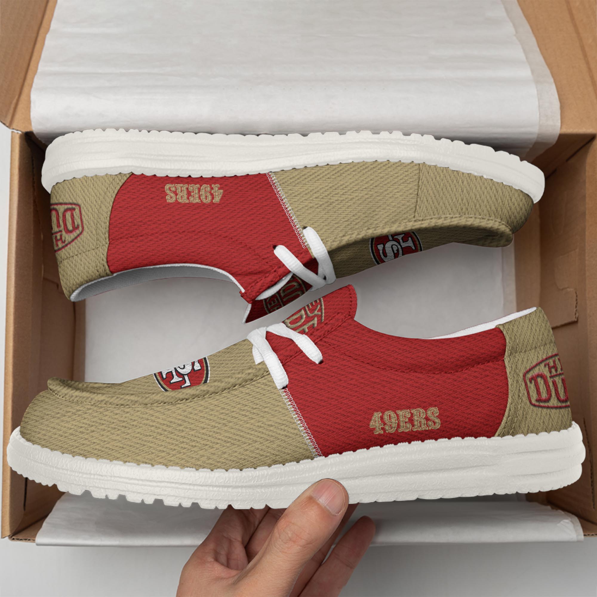 San Francisco 49ers Lace Up Loafers 2026