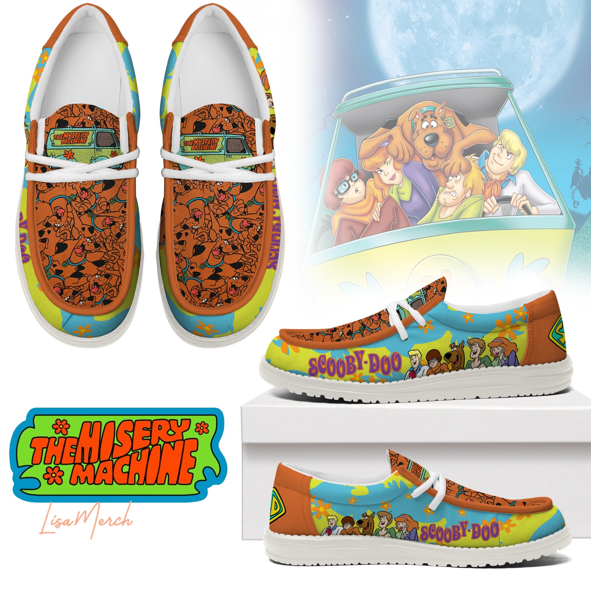 Scooby-Doo Lace Up Loafers 2026
