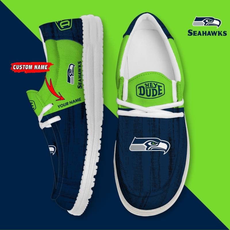 Seattle Seahawks Lace Up Loafers 2026