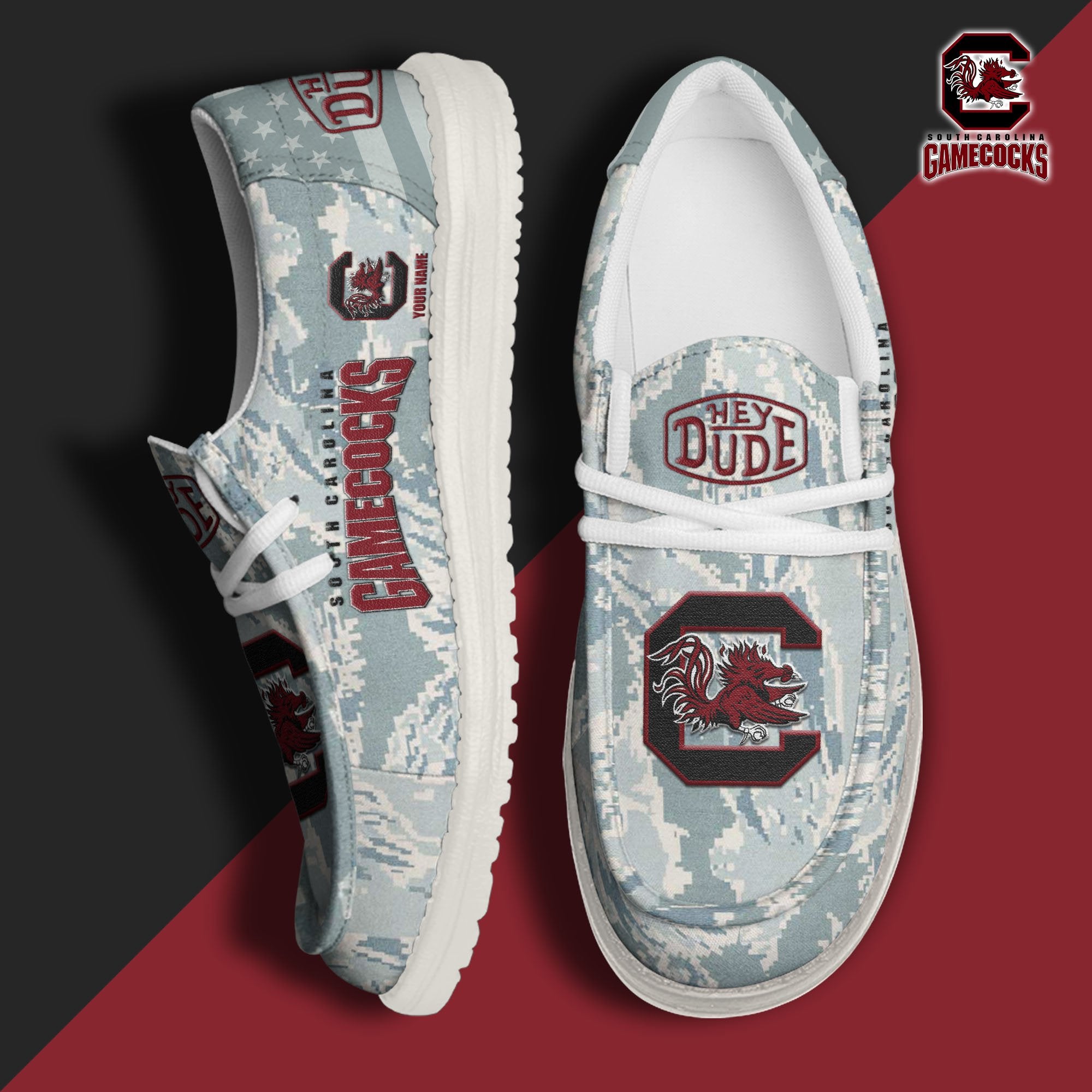 South Carolina Gamecocks Lace Up Loafers 2026