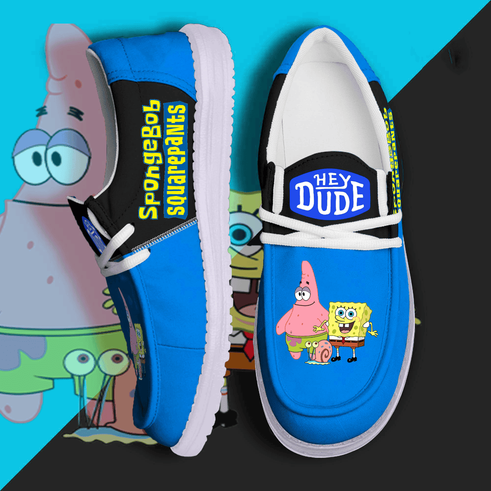 SpongeBob SquarePants Lace Up Loafers 2026