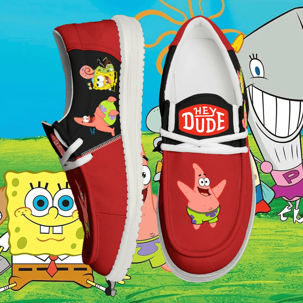 SpongeBob SquarePants Lace Up Loafers 2026