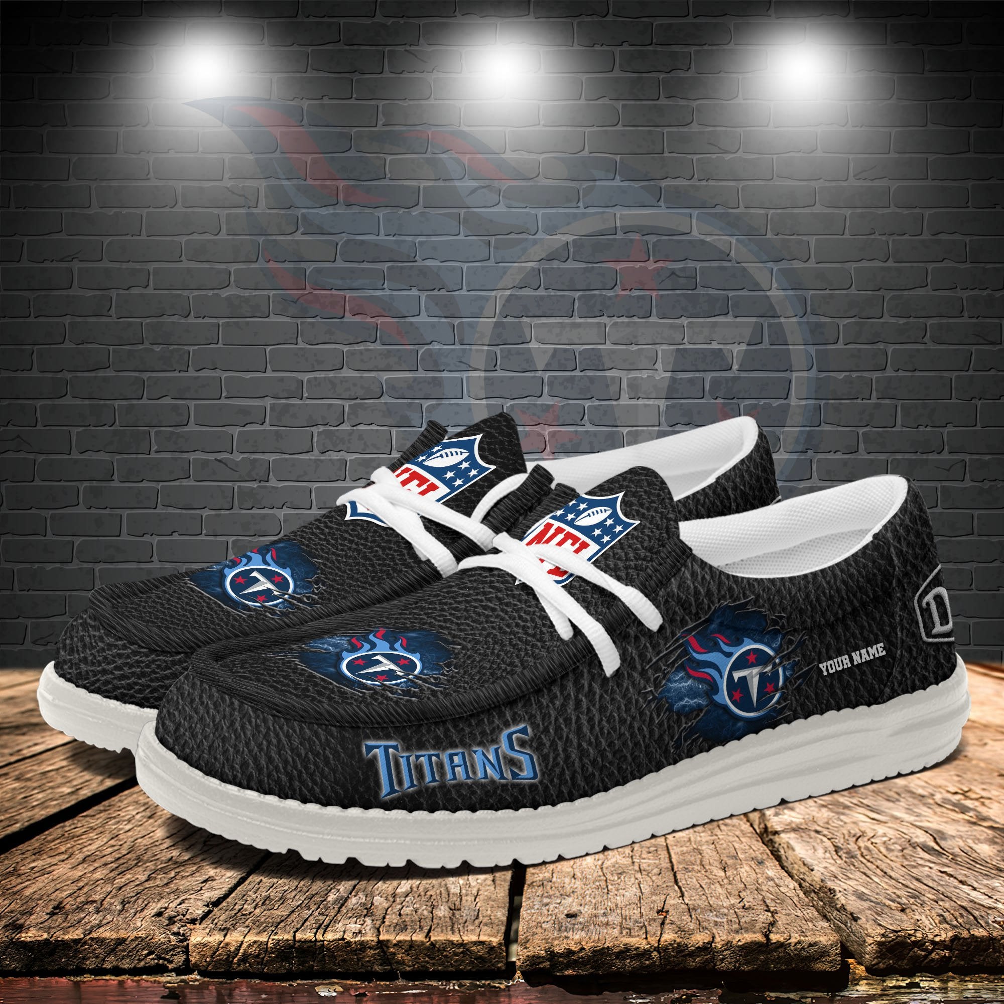 Tennessee Titans Lace Up Loafers 2026
