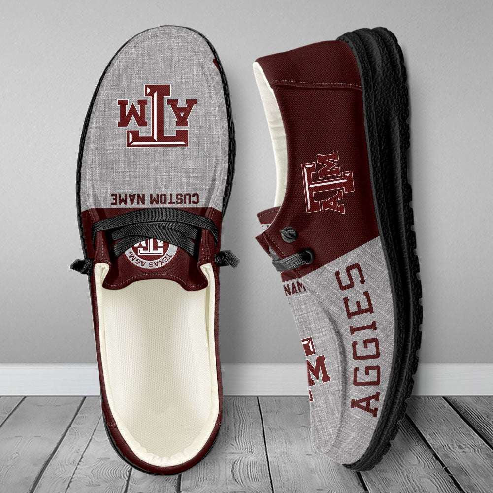 Texas A&M Aggies Lace Up Loafers 2026