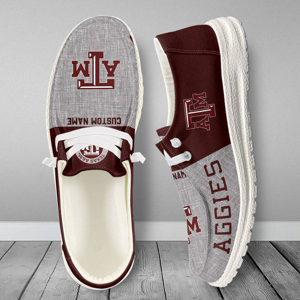 Texas A&M Aggies Lace Up Loafers 2026