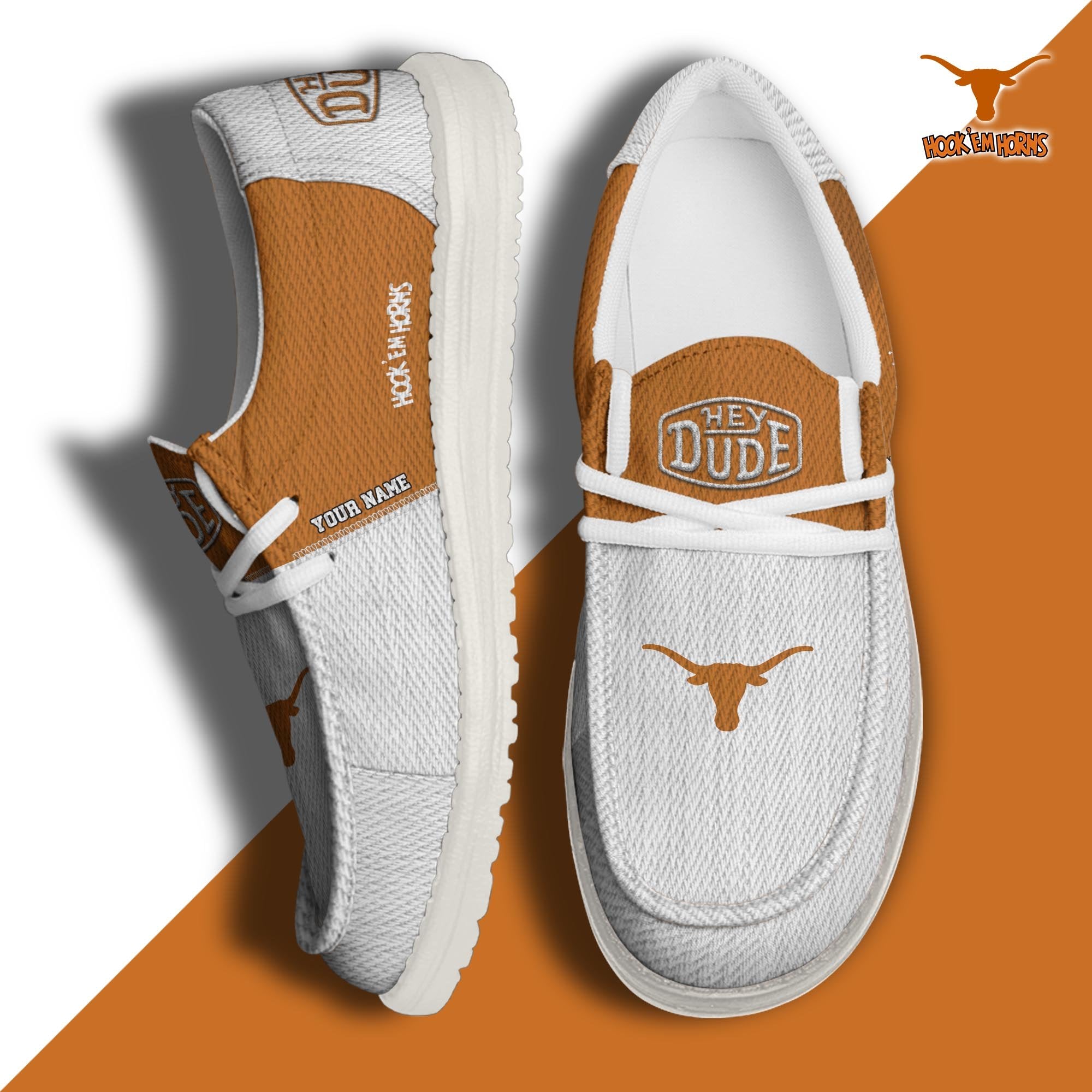 Texas Longhorns Lace Up Loafers 2026
